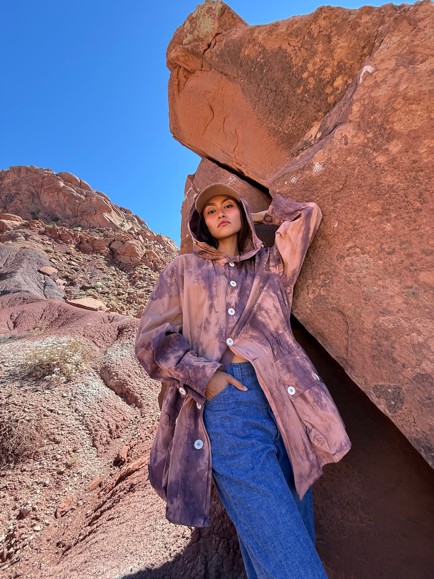 Upcycled Vintage High Desert Military Jacket