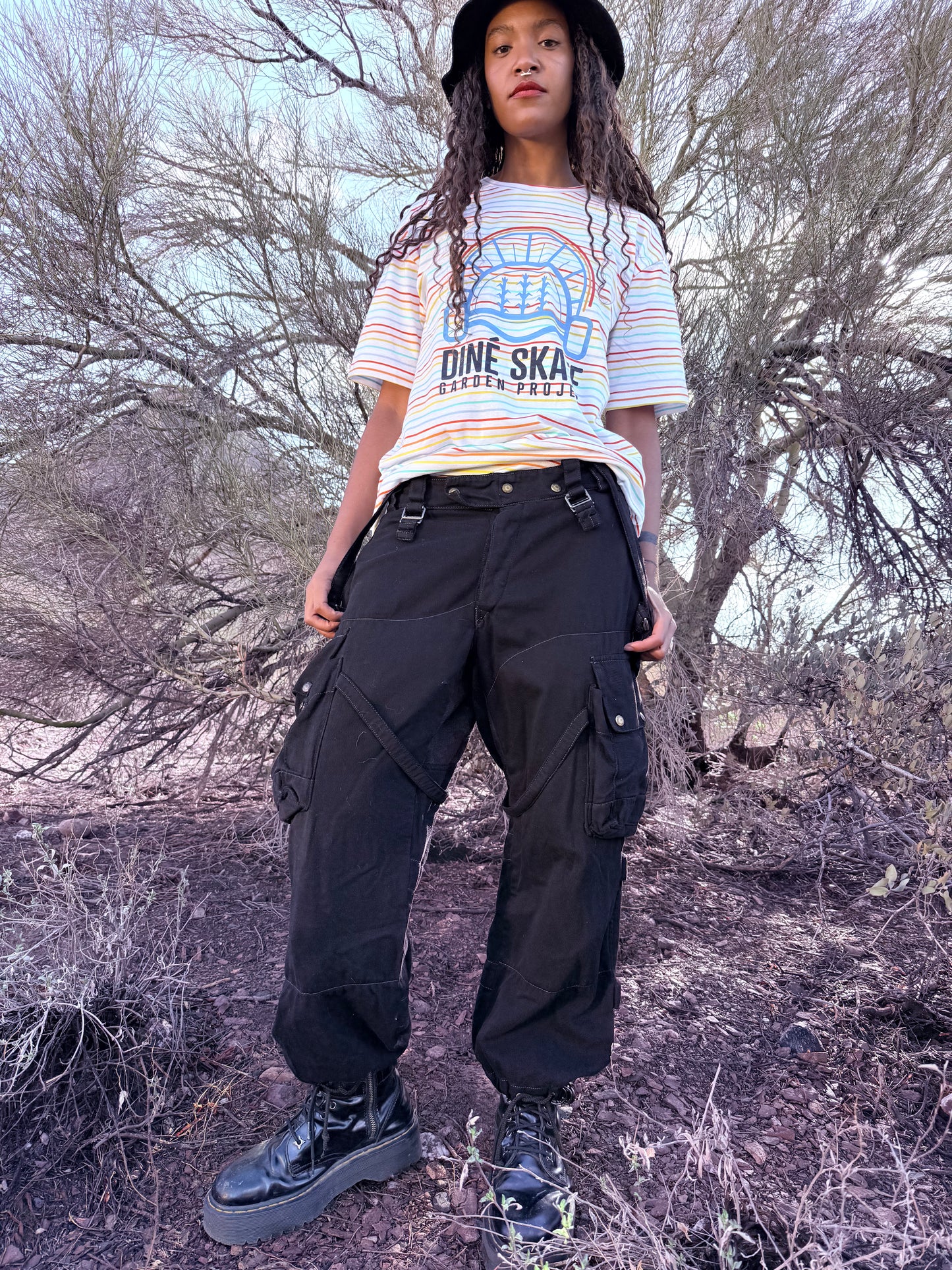 Upcycled Vintage Military Overalls