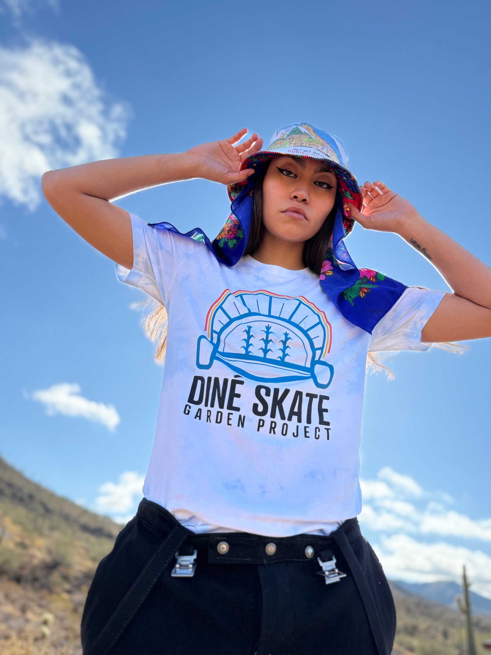 Diné Skate Garden Project Cloud Tee- Small