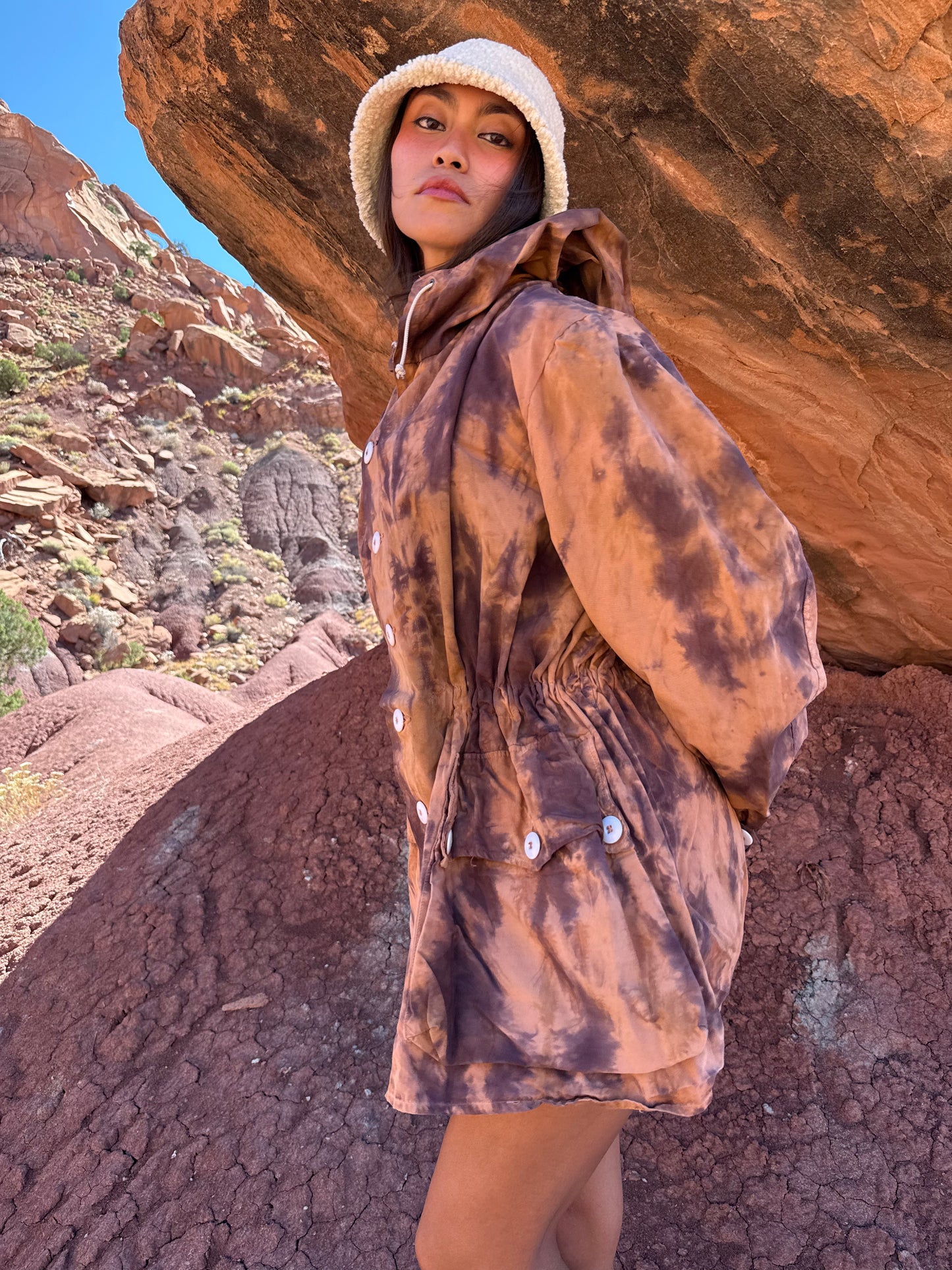 Upcycled Vintage High Desert Military Jacket