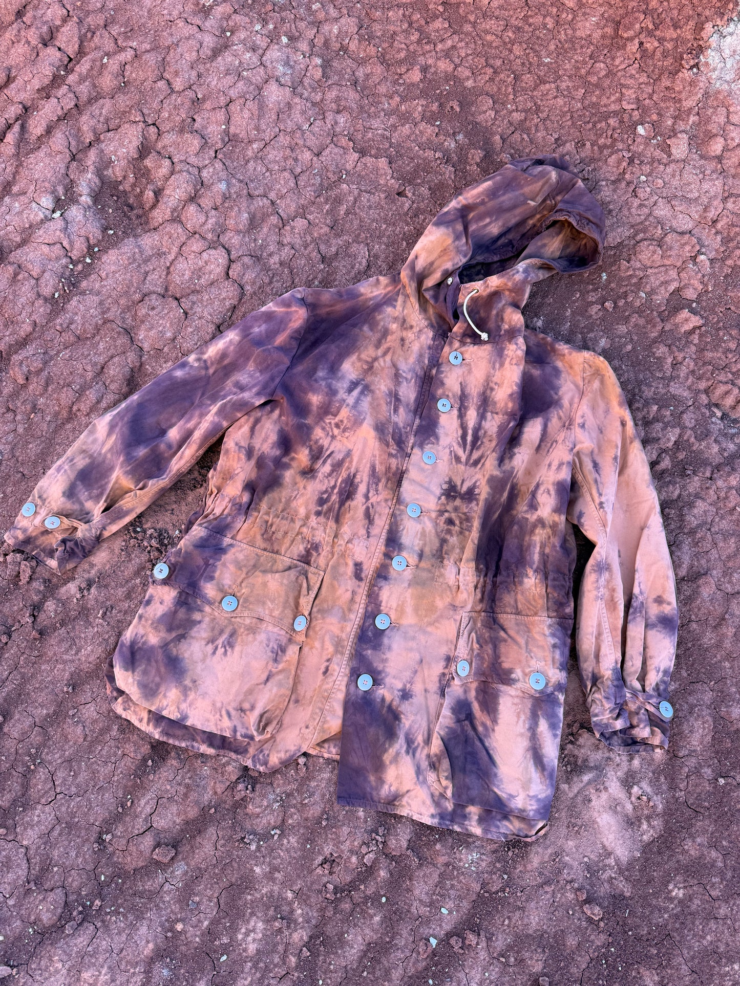 Upcycled Vintage High Desert Military Jacket