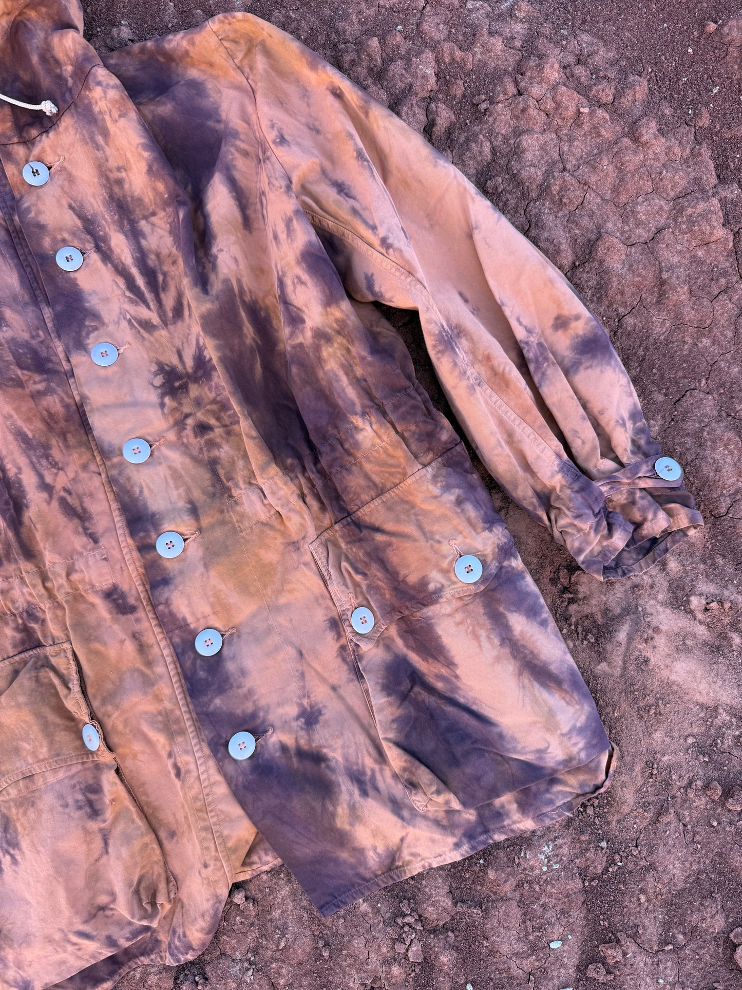 Upcycled Vintage High Desert Military Jacket