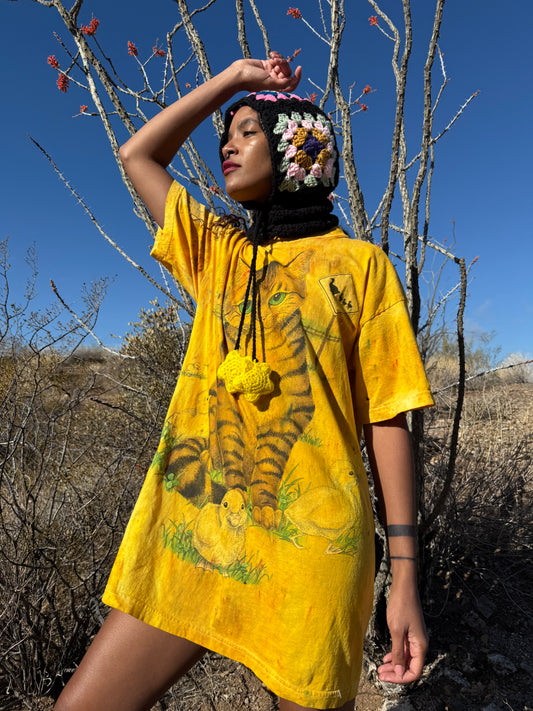 Upcycled 80s Vintage Kitty & Friends Tee