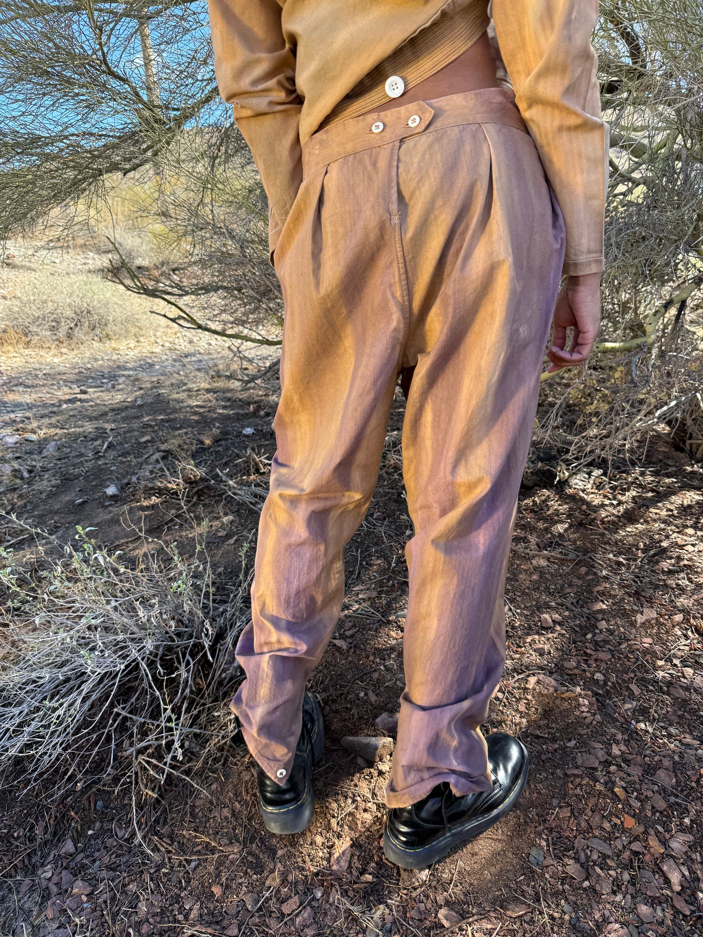 Upcycled Vintage Mid-Century Military Pant