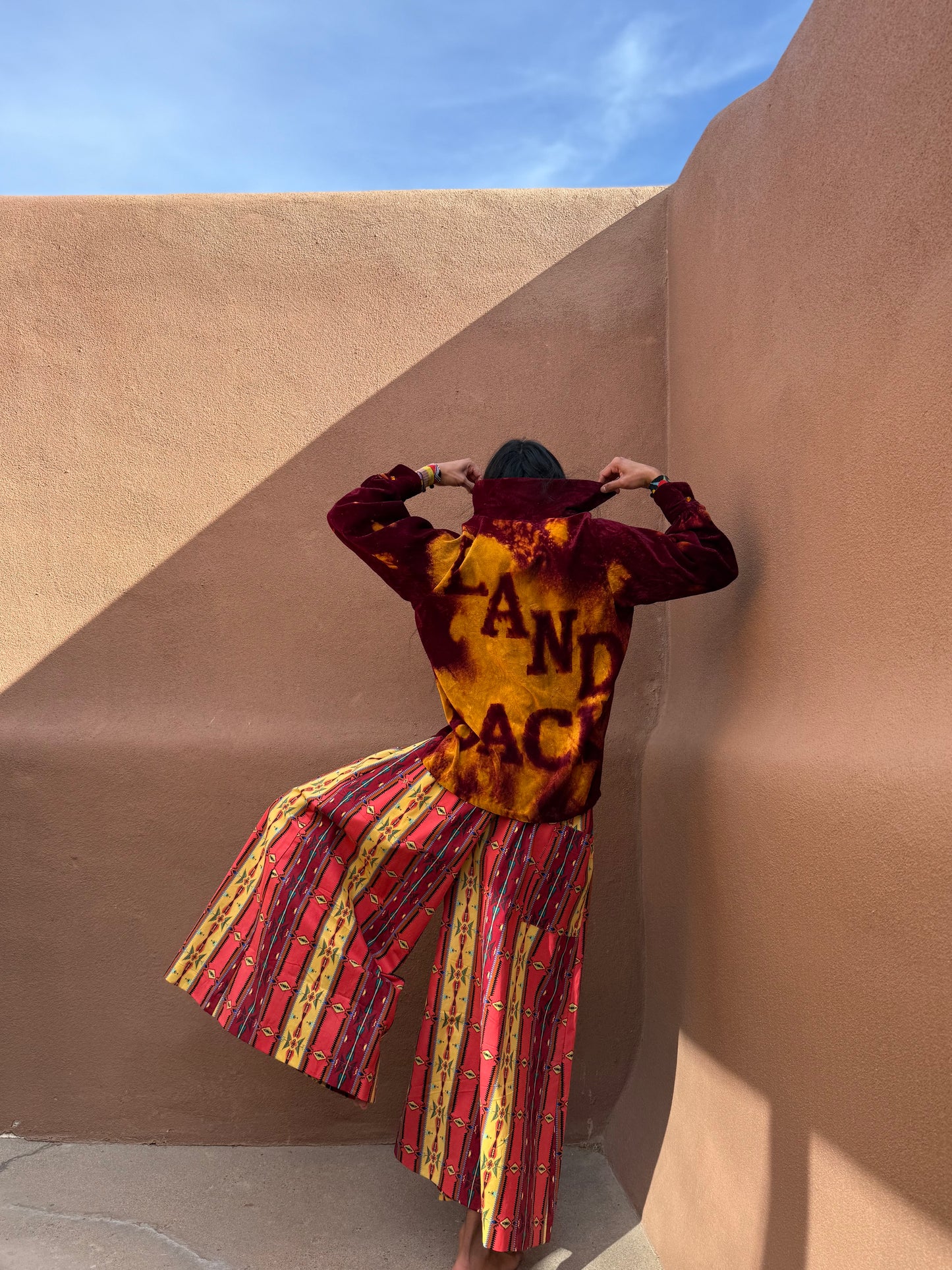 + Limited Edition Wide Leg Pant - Desert Stripe +