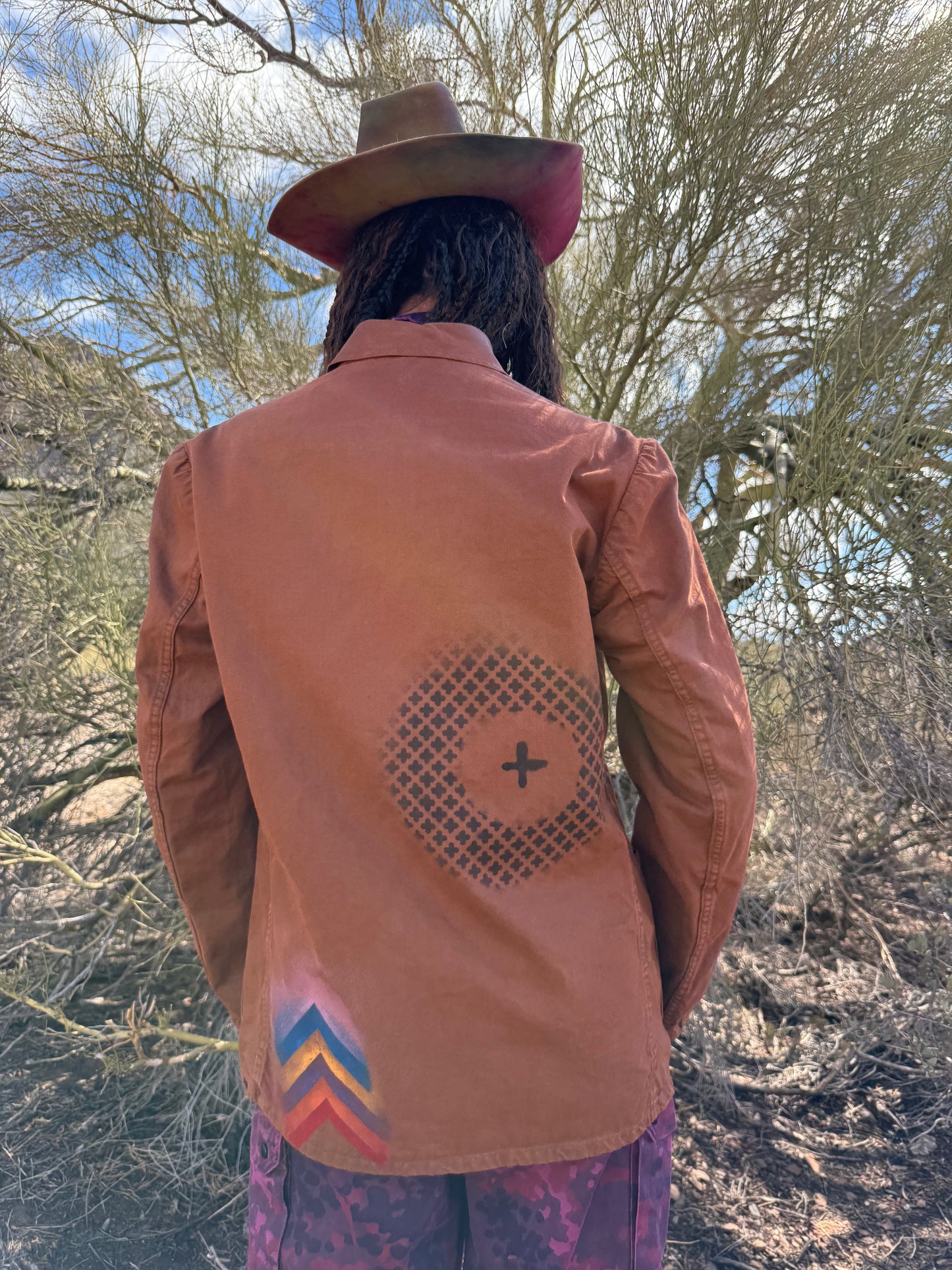 Upcycled Vintage Field Shirt