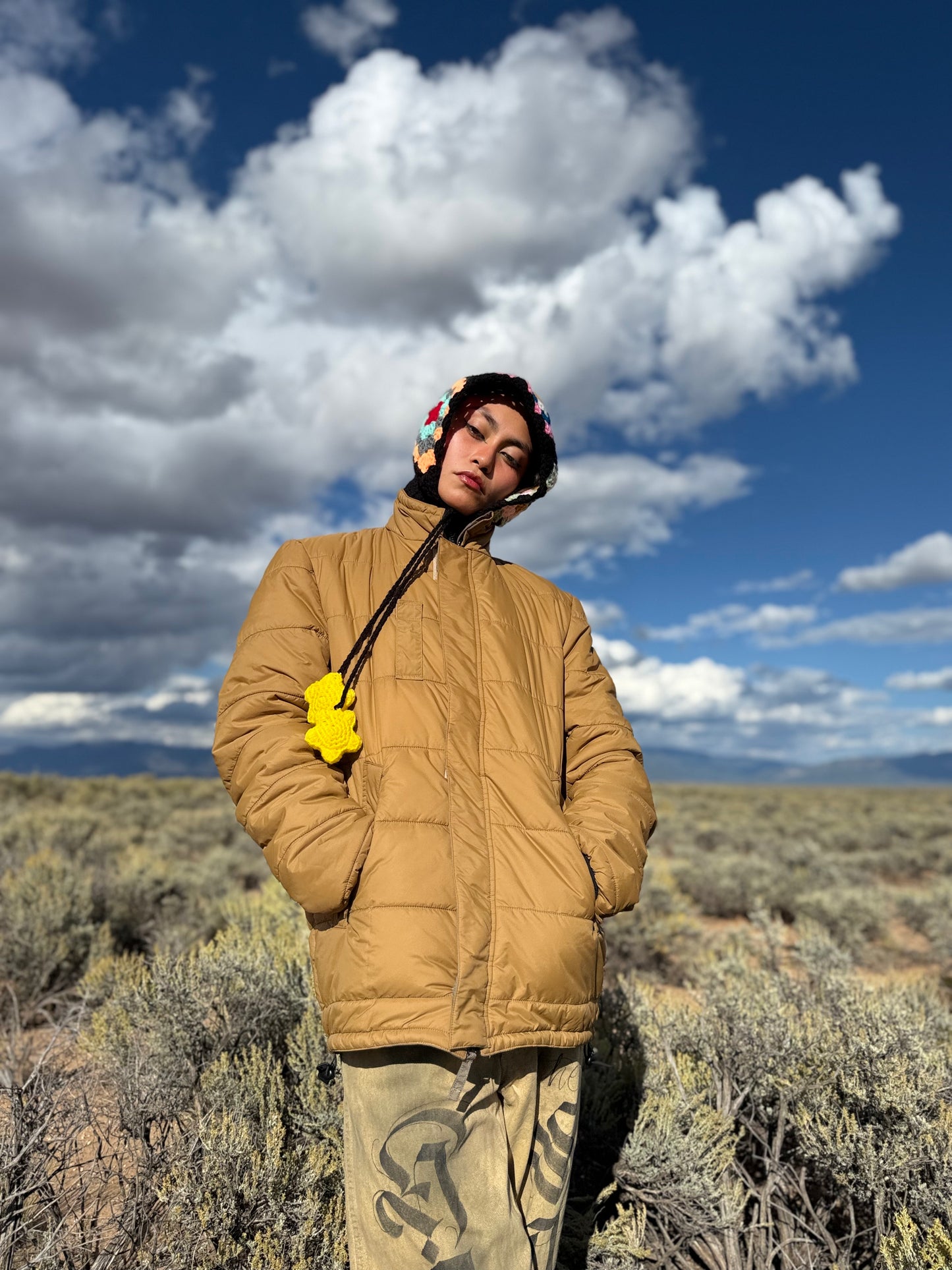 Vintage Reversible Military Quilted Jacket