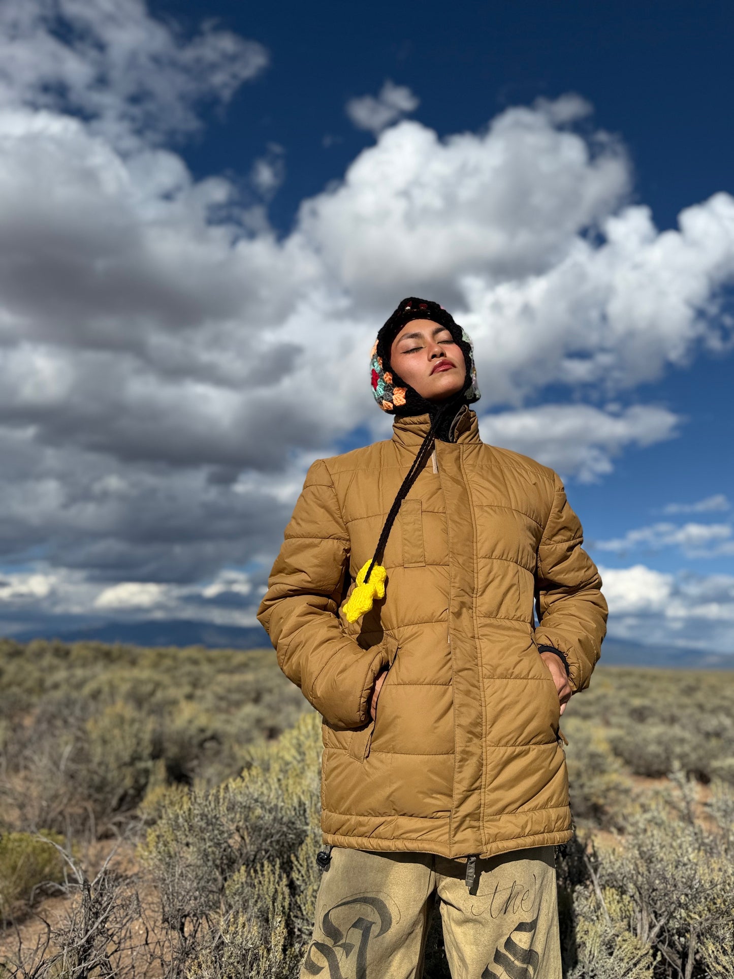 Vintage Reversible Military Quilted Jacket