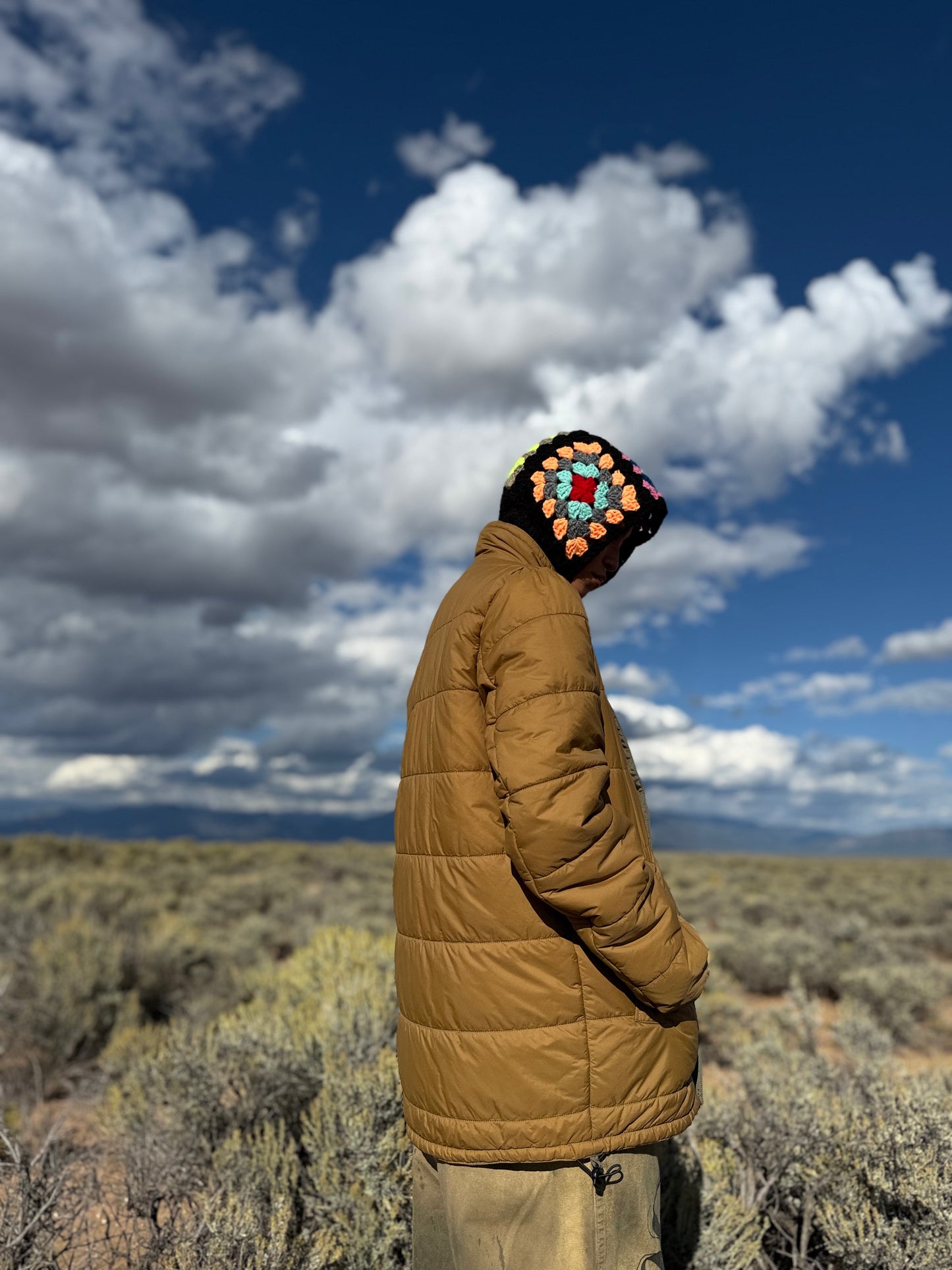 Vintage Reversible Military Quilted Jacket