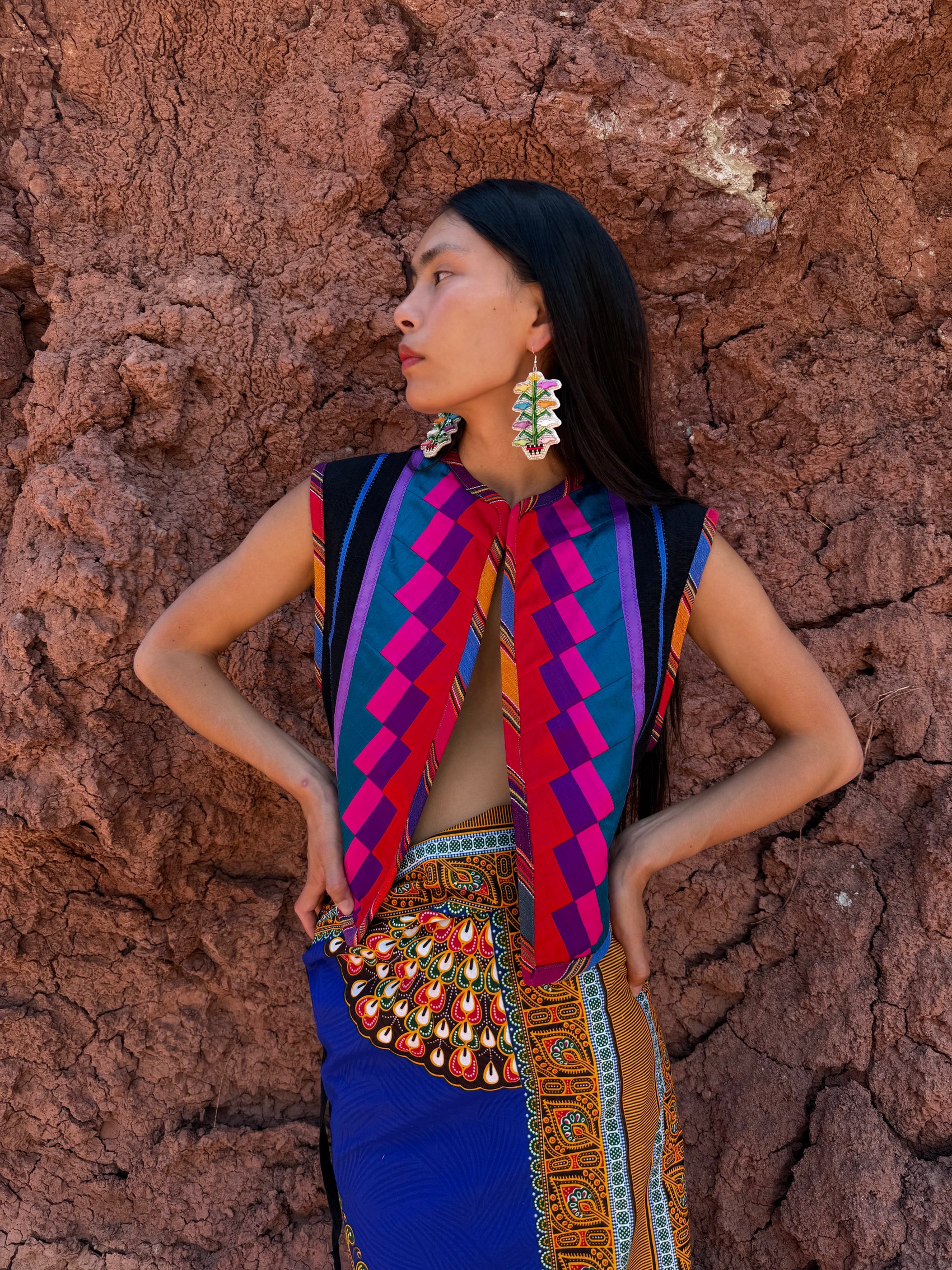 Vintage 80s Artwear Vest