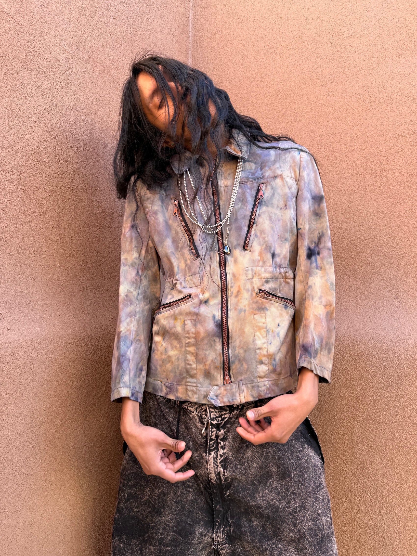 Upcycled Vintage Military Tanker Jacket