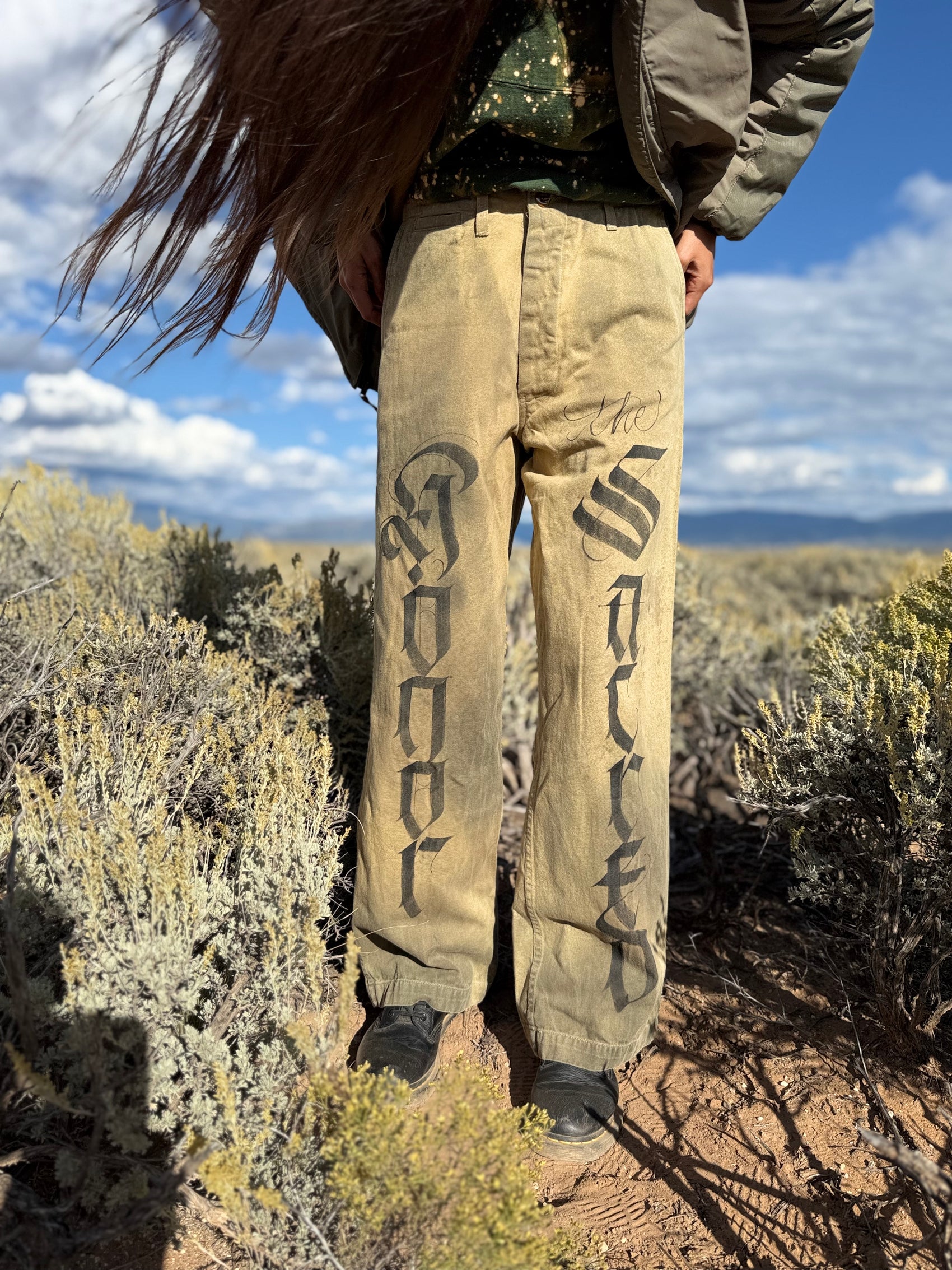 Upcycled Vintage Military Pant 34 x 32 Honor the Sacred