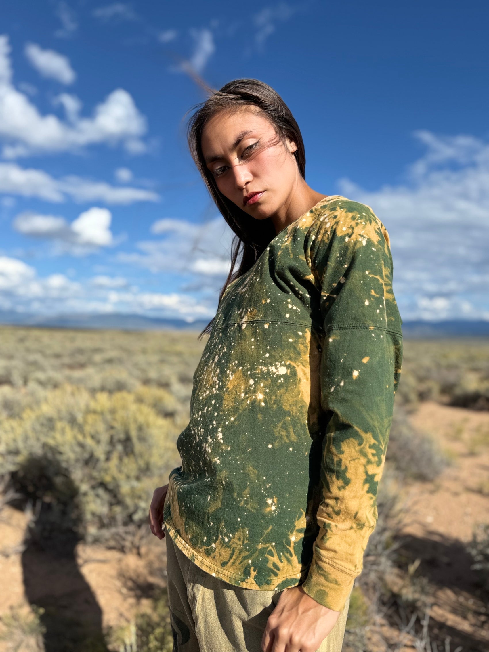 Limited Edition Hand Dyed Cosmic Dye Tee