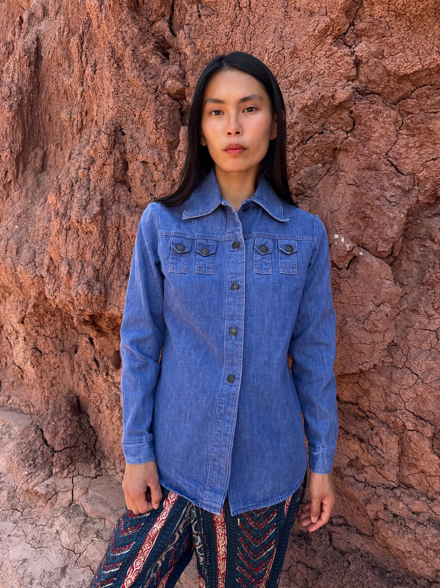 Vintage 70s Denim Workshirt