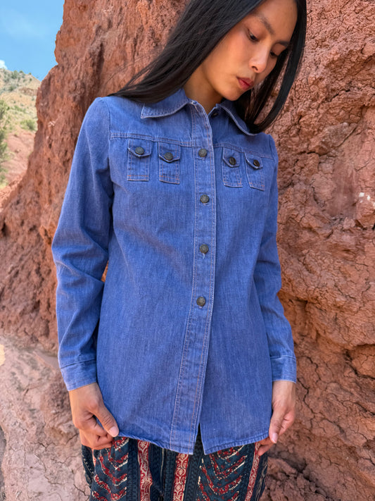Vintage 70s Denim Workshirt