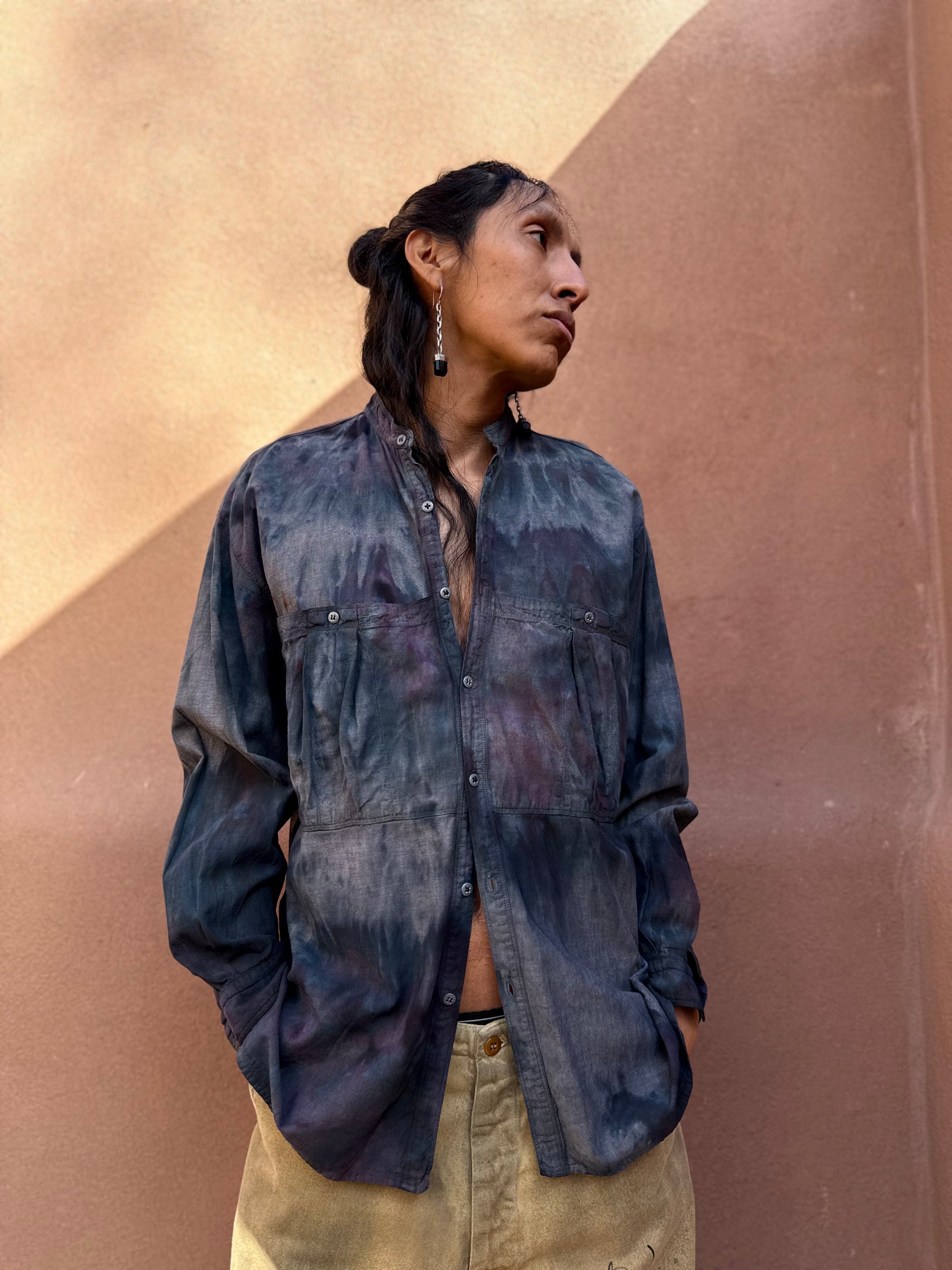 Upcycled Vintage Workwear Shirt