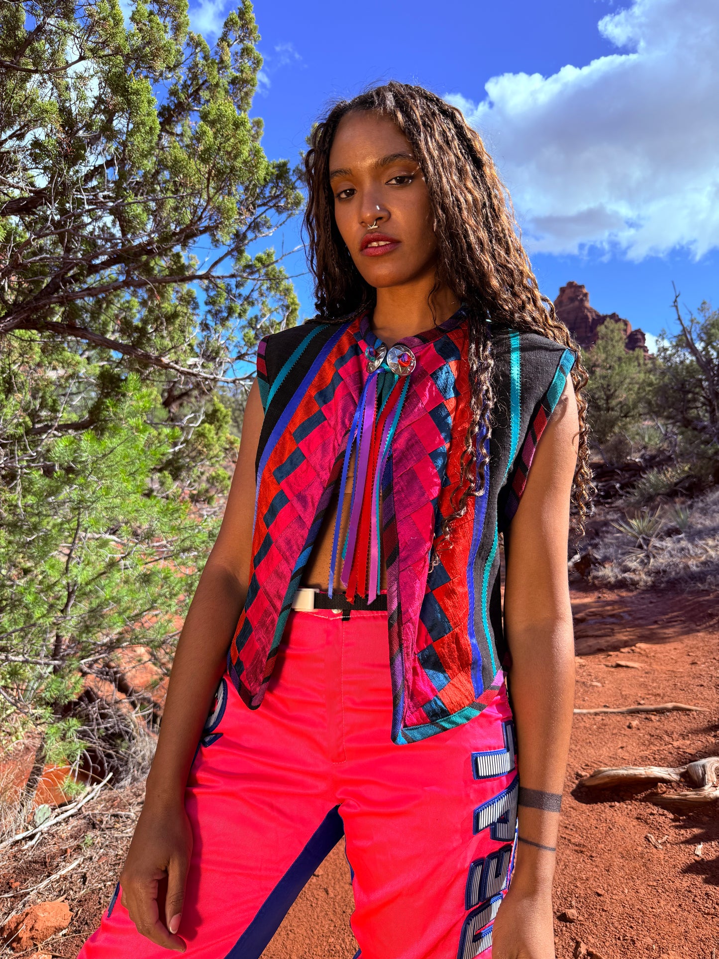 Vintage 80s Artwear Vest