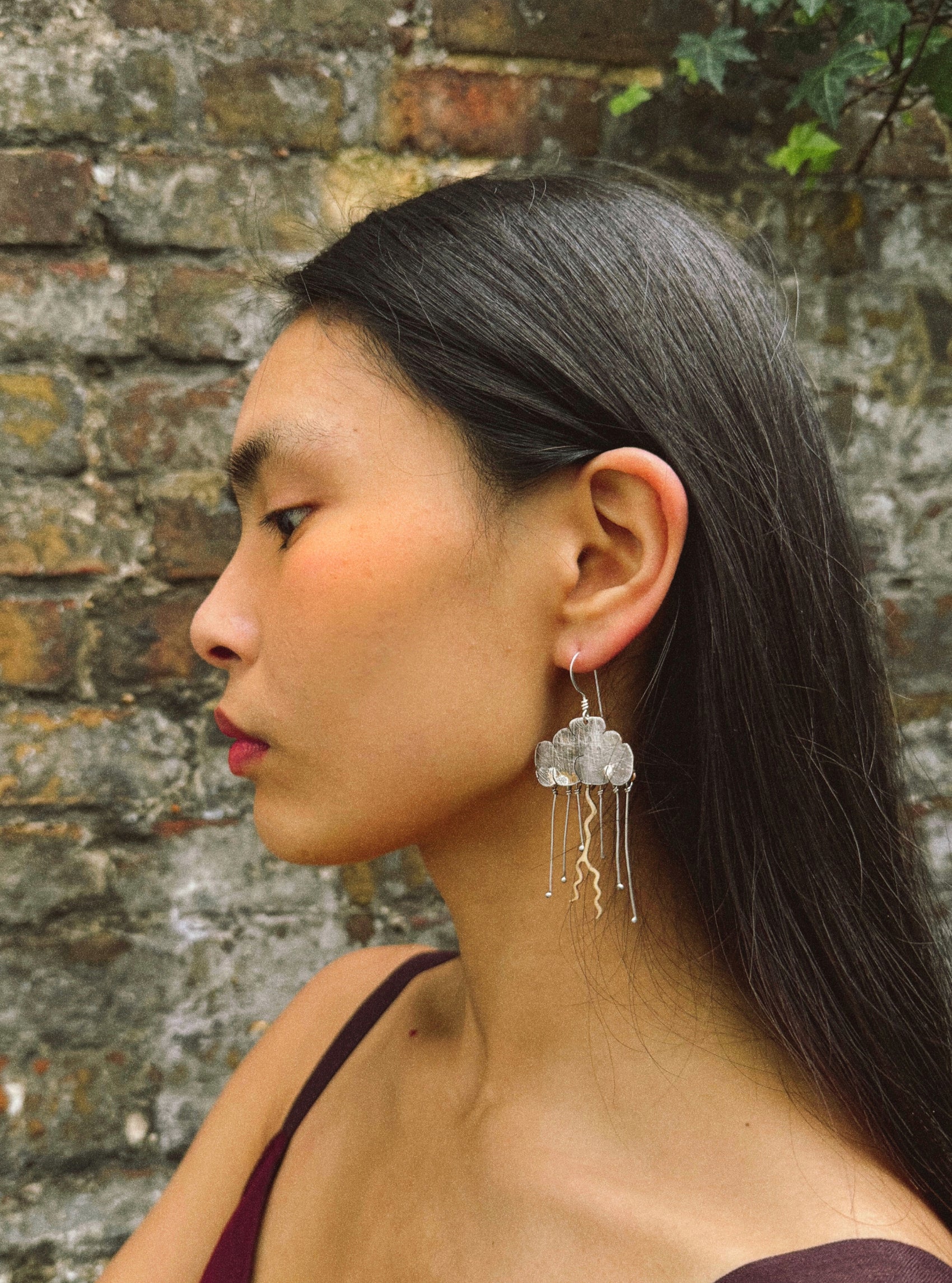 Neoancient  Lluvia y Rayo Earrings