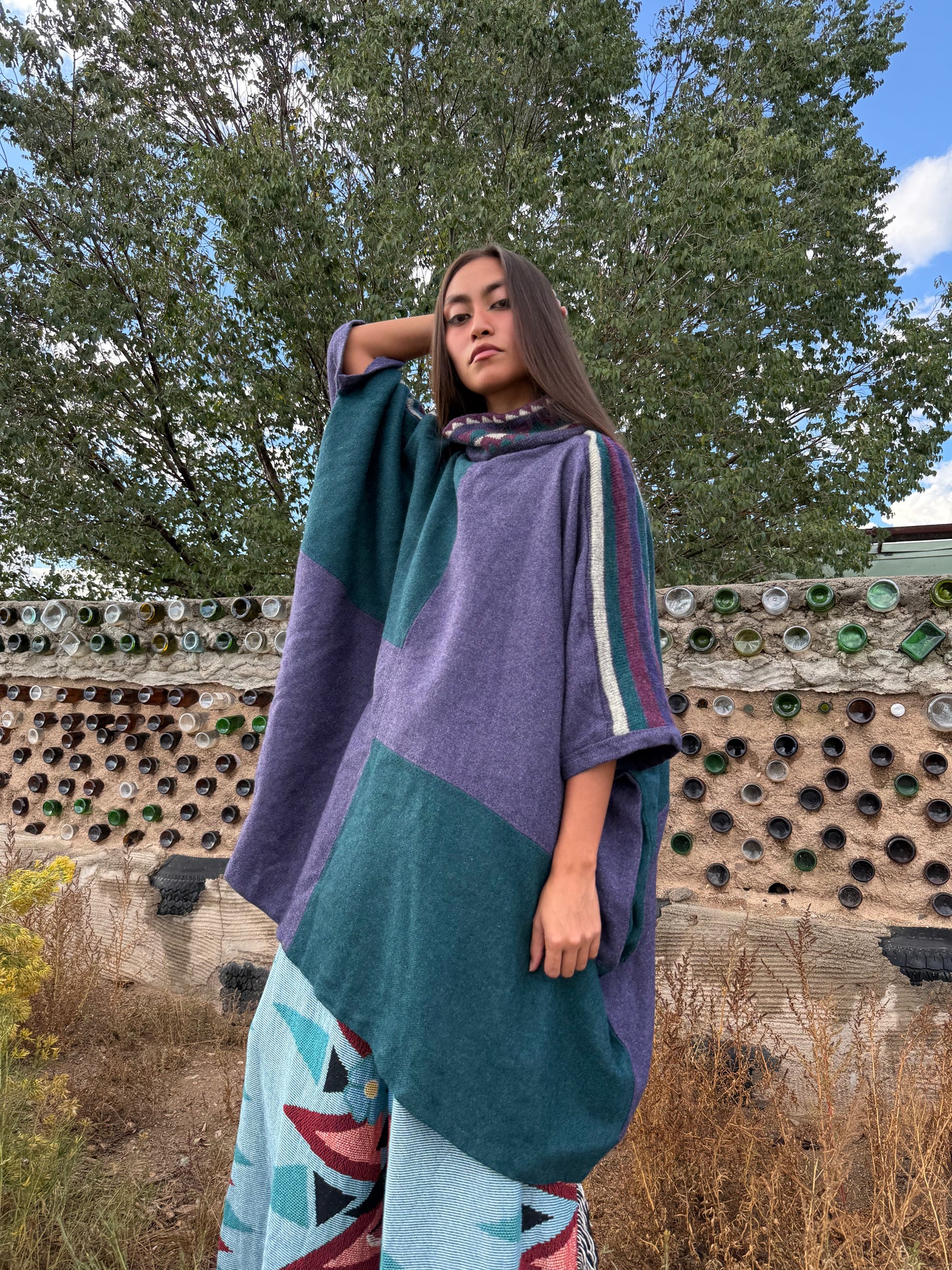 Vintage 80s Isle of Skye Poncho