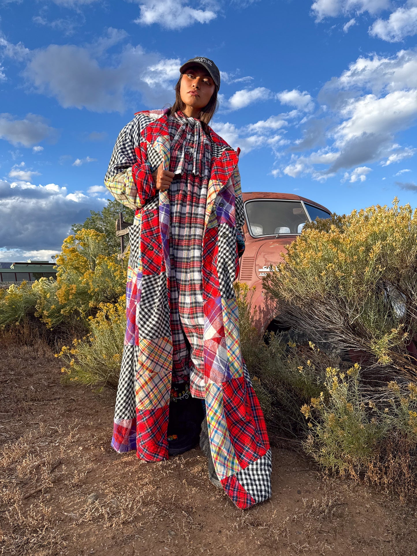Upcycled Vintage Oversized Maxicoat