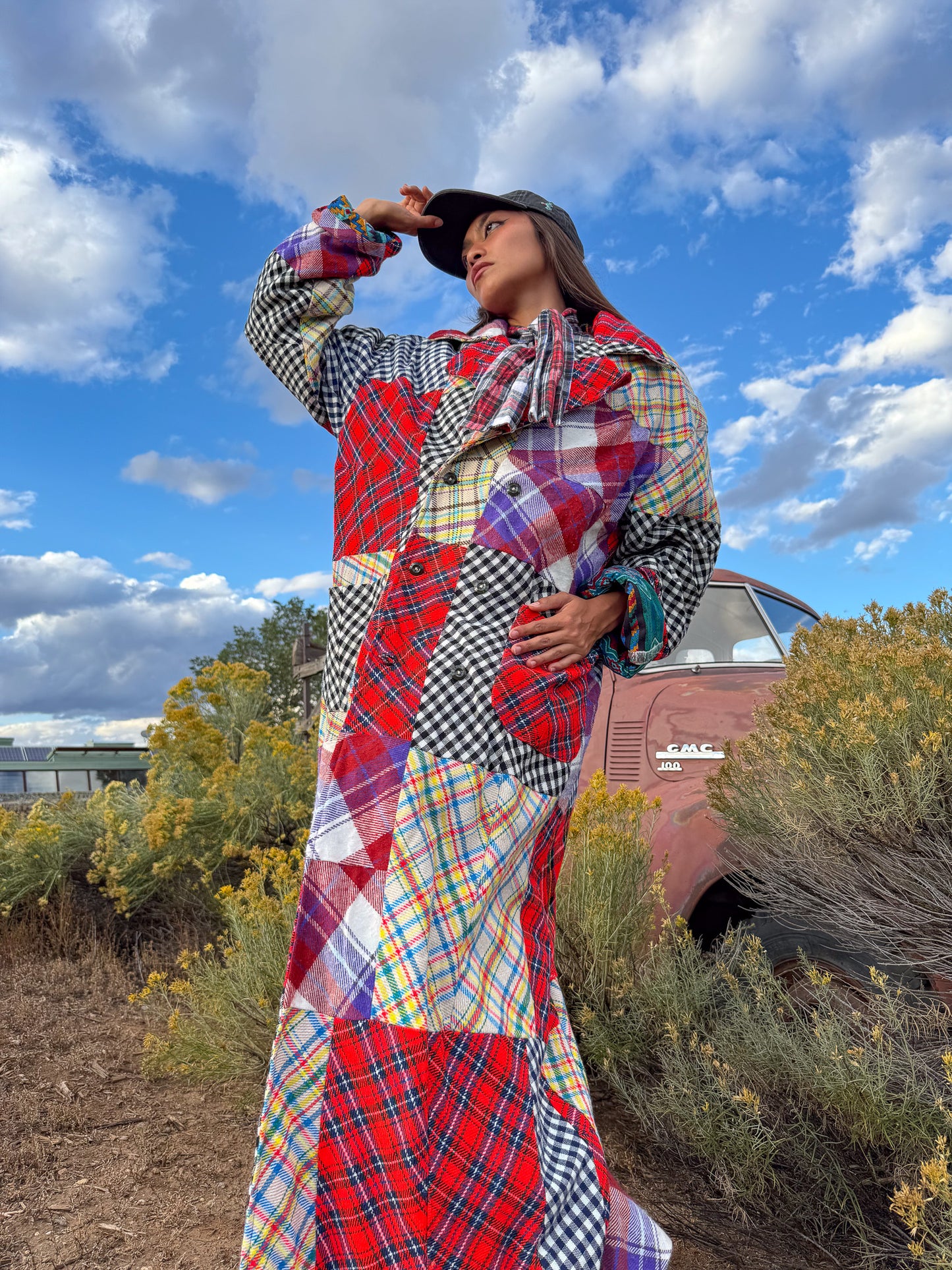 Upcycled Vintage Oversized Maxicoat