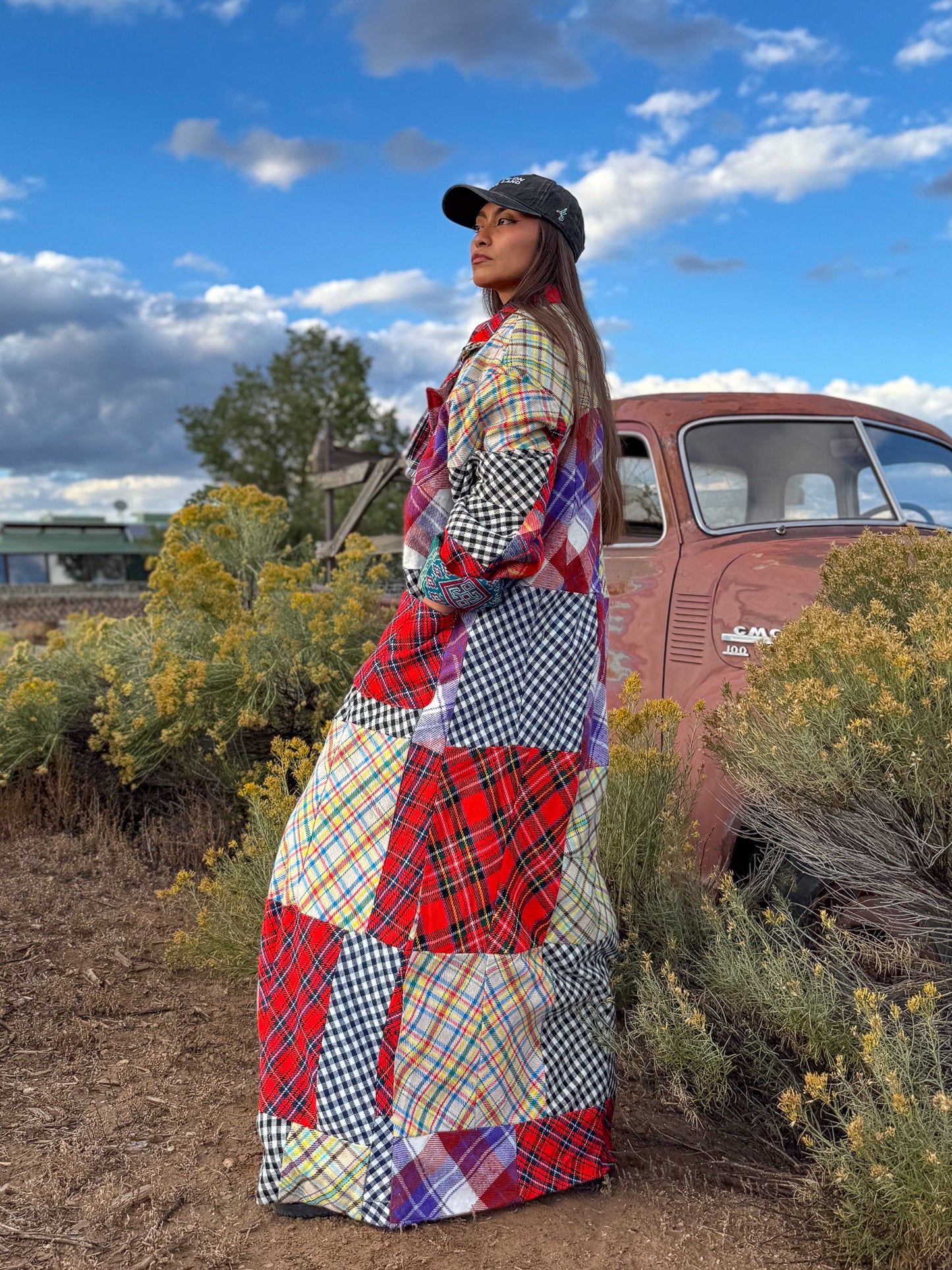 Upcycled Vintage Oversized Maxicoat