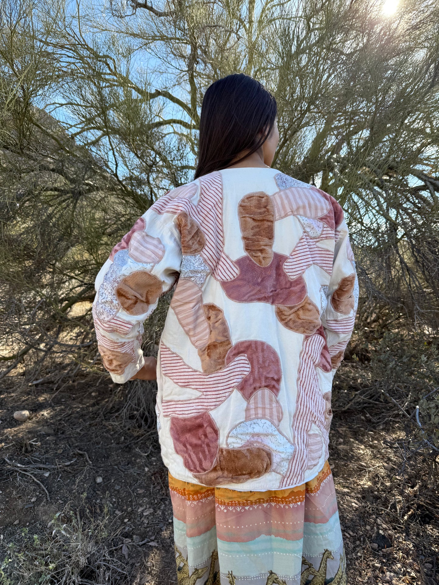 Vintage Mexican 70s Folk Art Jacket