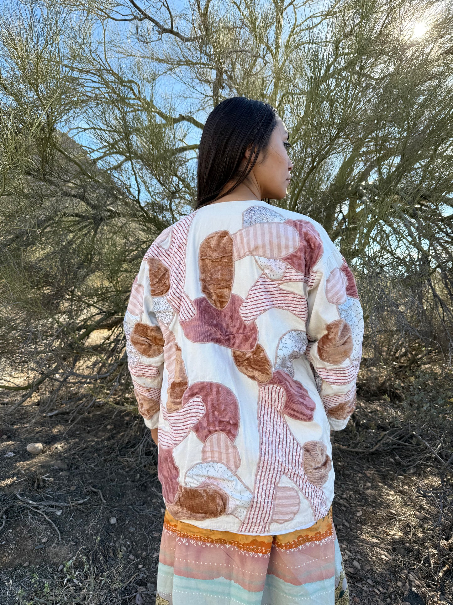 Vintage Mexican 70s Folk Art Jacket