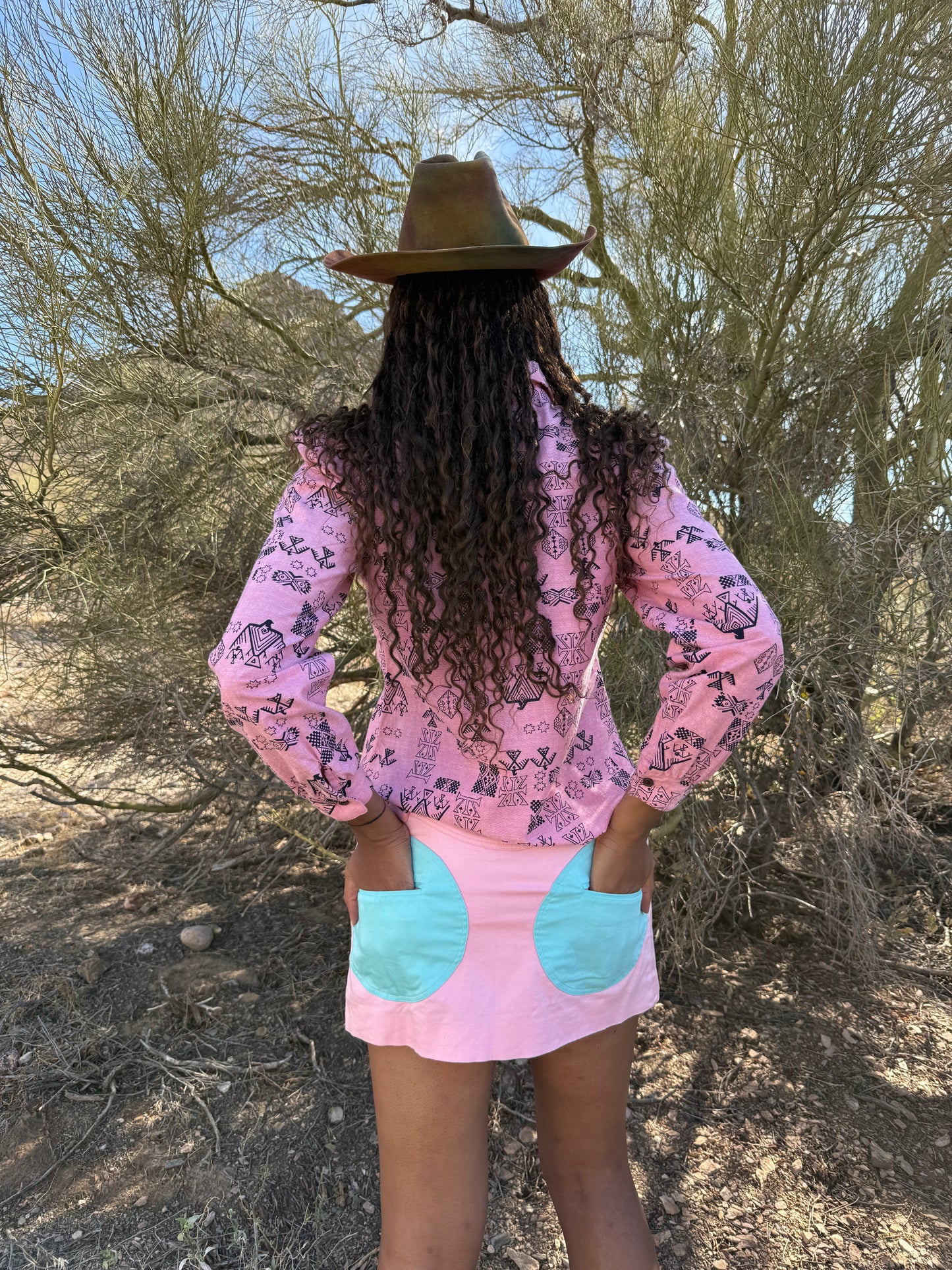 Vintage 80s Stephen Sprouse Mini Skirt