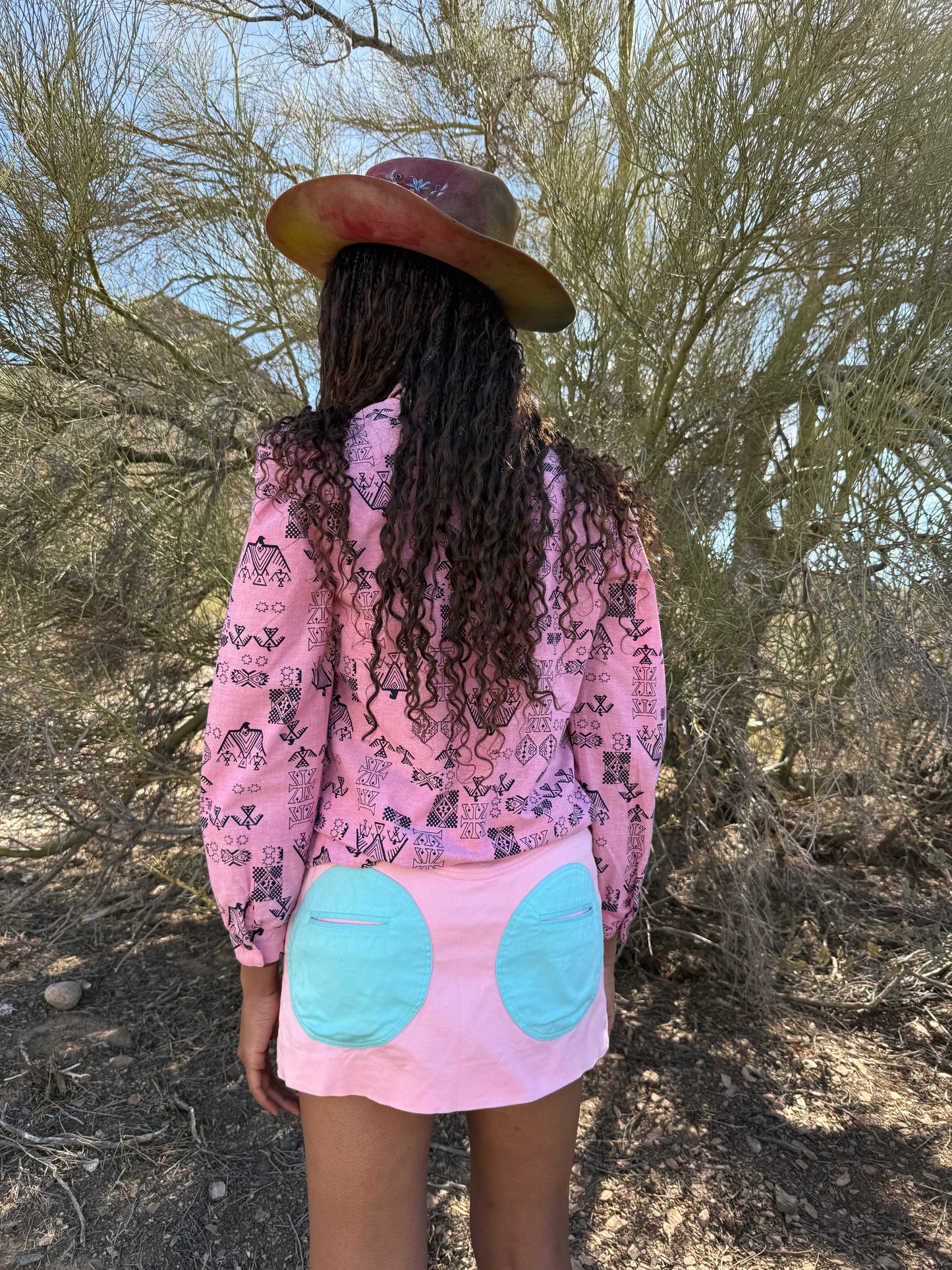 Vintage 80s Stephen Sprouse Mini Skirt