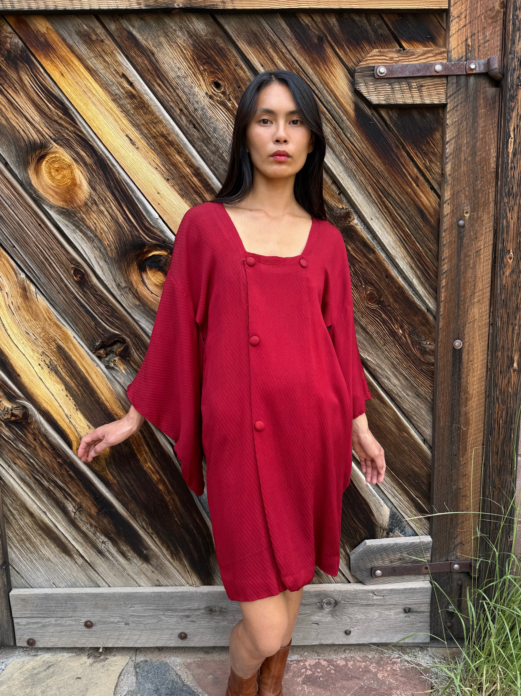 Vintage Hand Made Silk Kimono Tunic