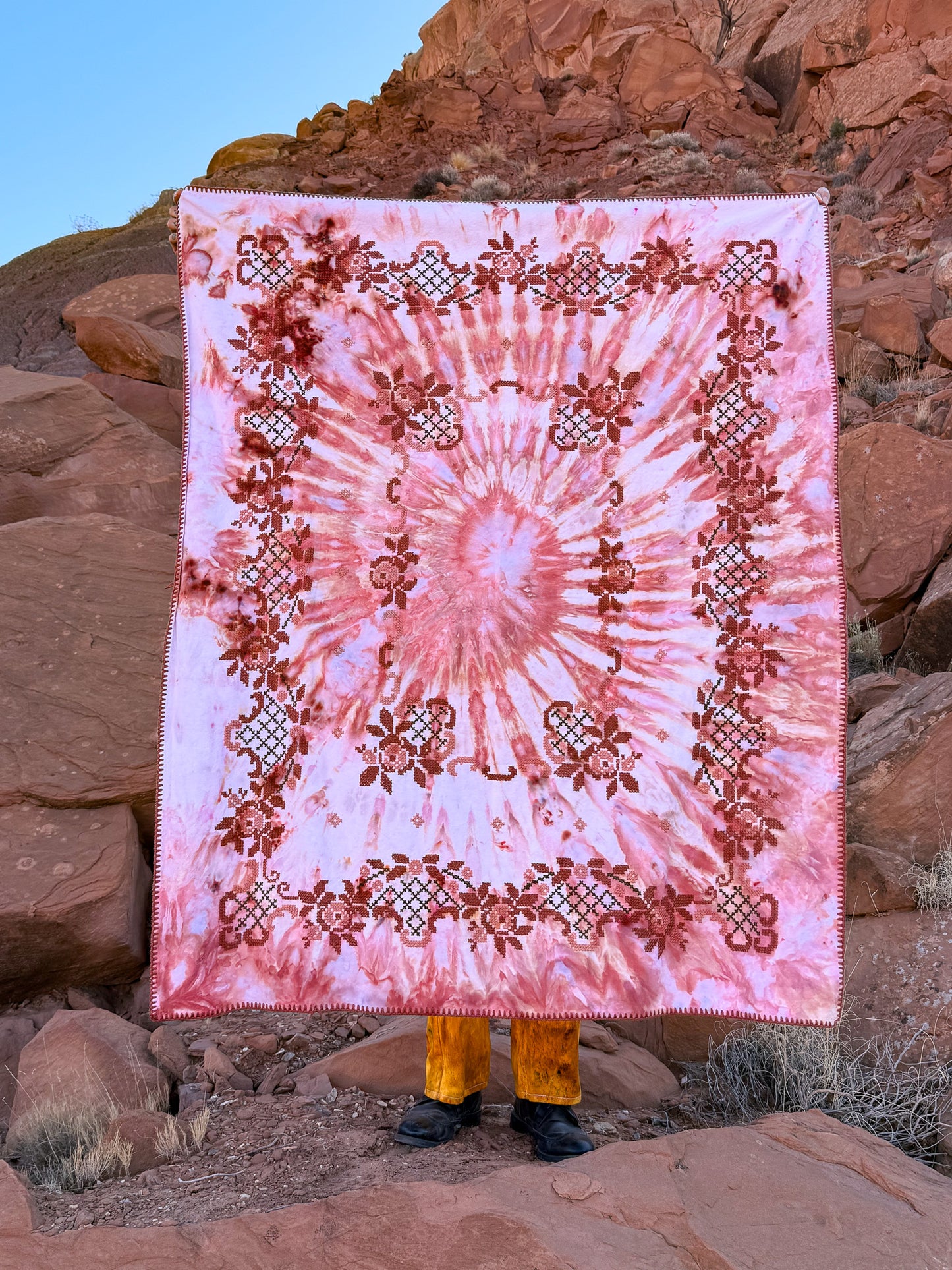 Upcycled Vintage Embroidered Textile