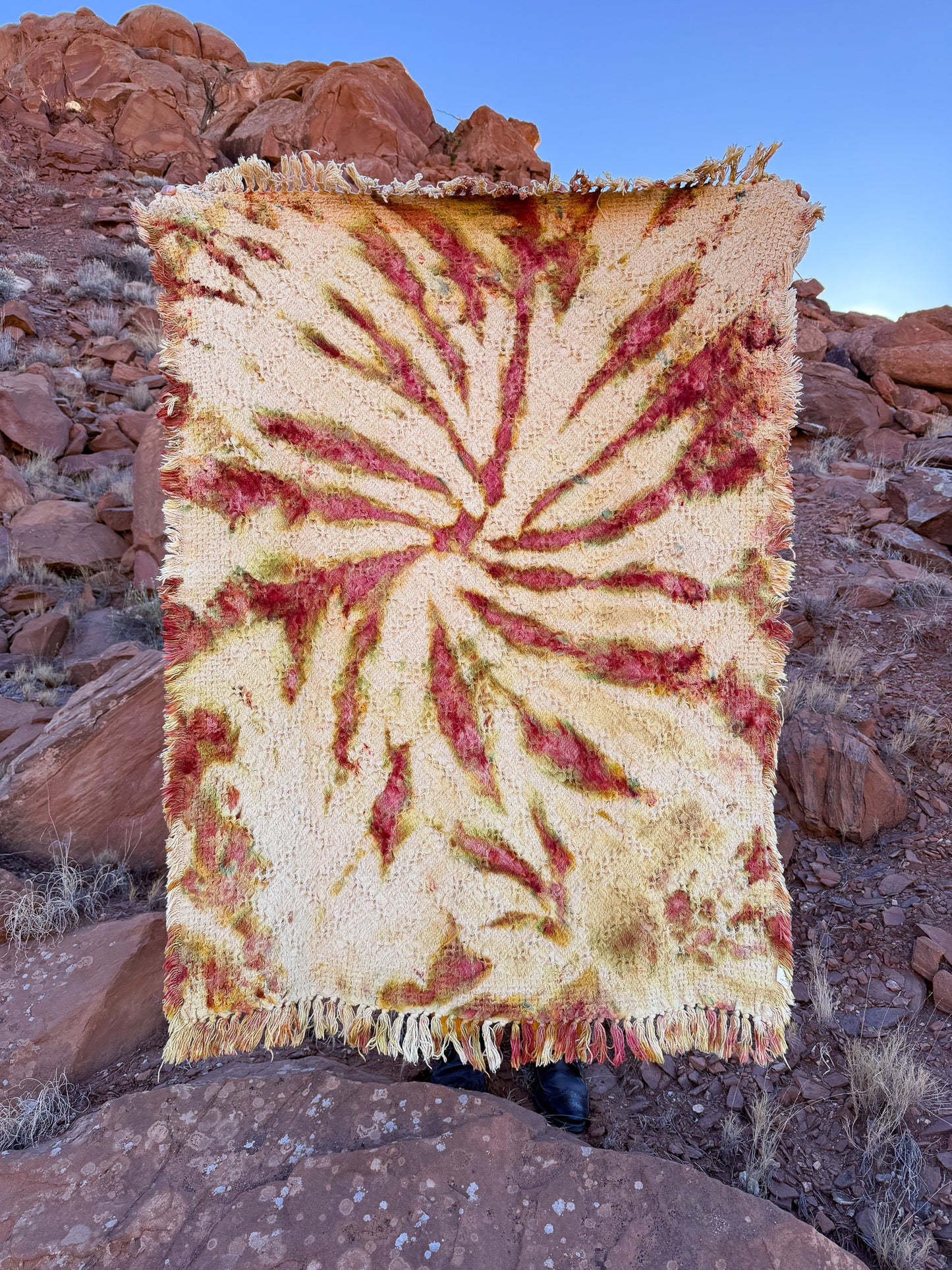 Upcycled Vintage Cotton Blanket