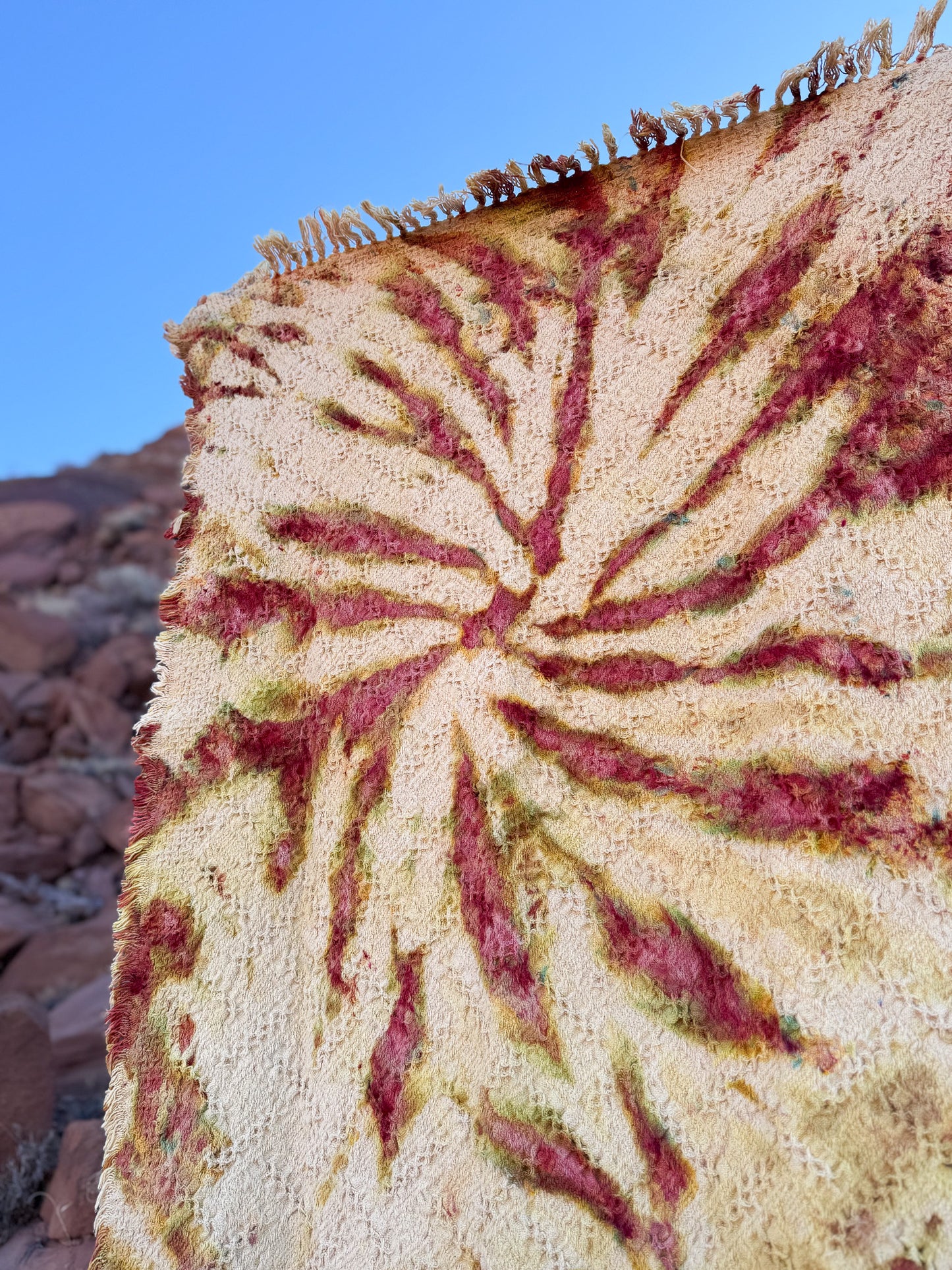 Upcycled Vintage Cotton Blanket