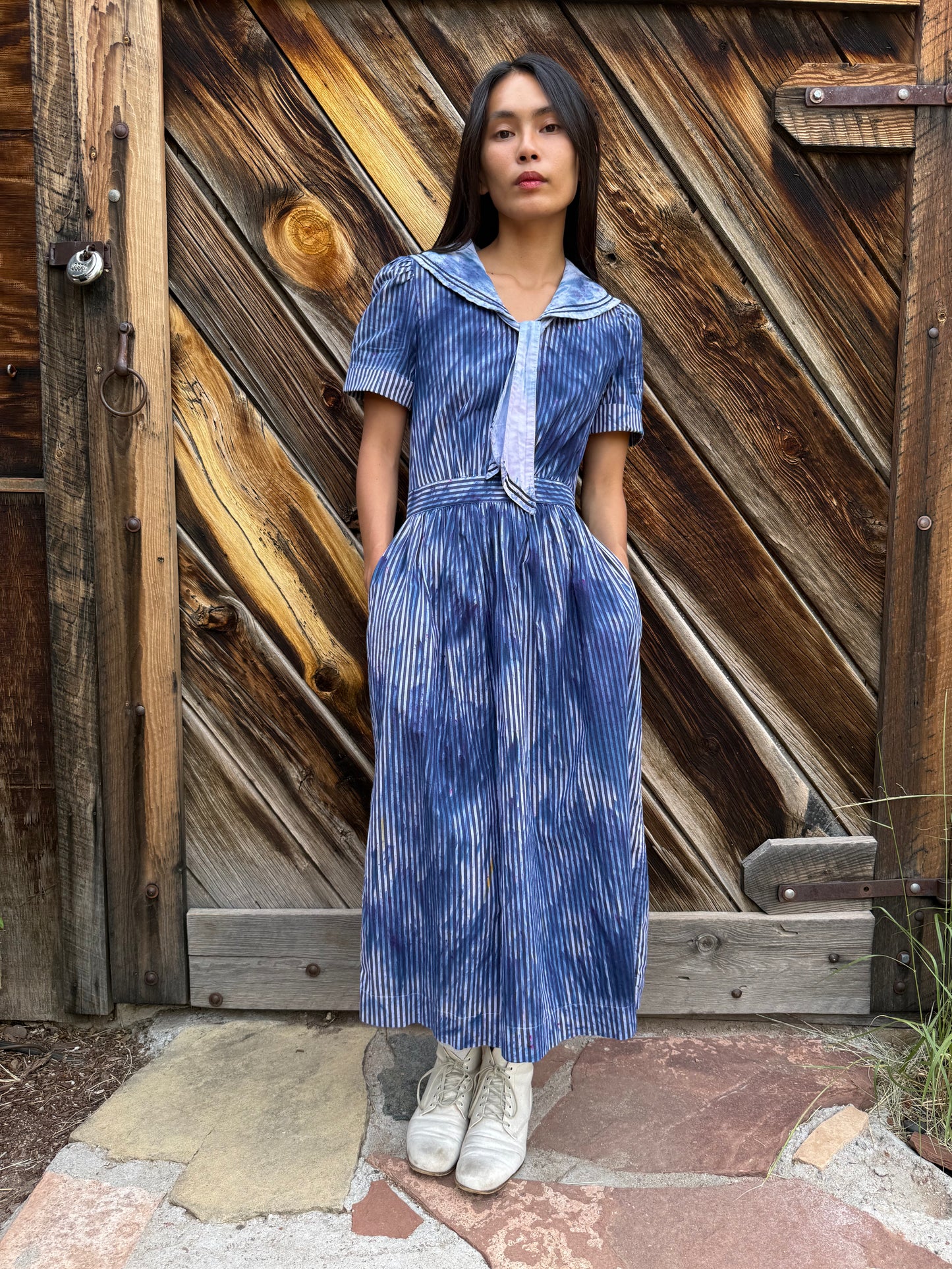 Upcycled Vintage 80s Laura Ashley Dress