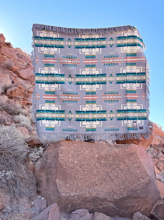 Vintage Chief Joseph Pendleton Shawl Blanket