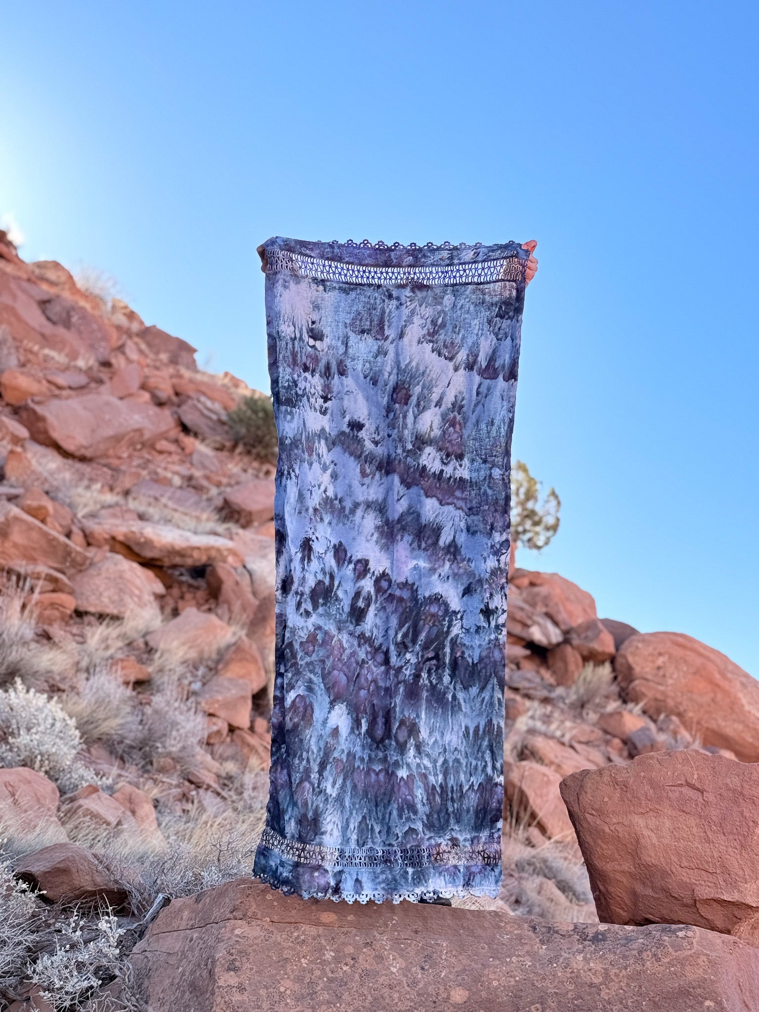 Upcycled Vintage Linen Textile