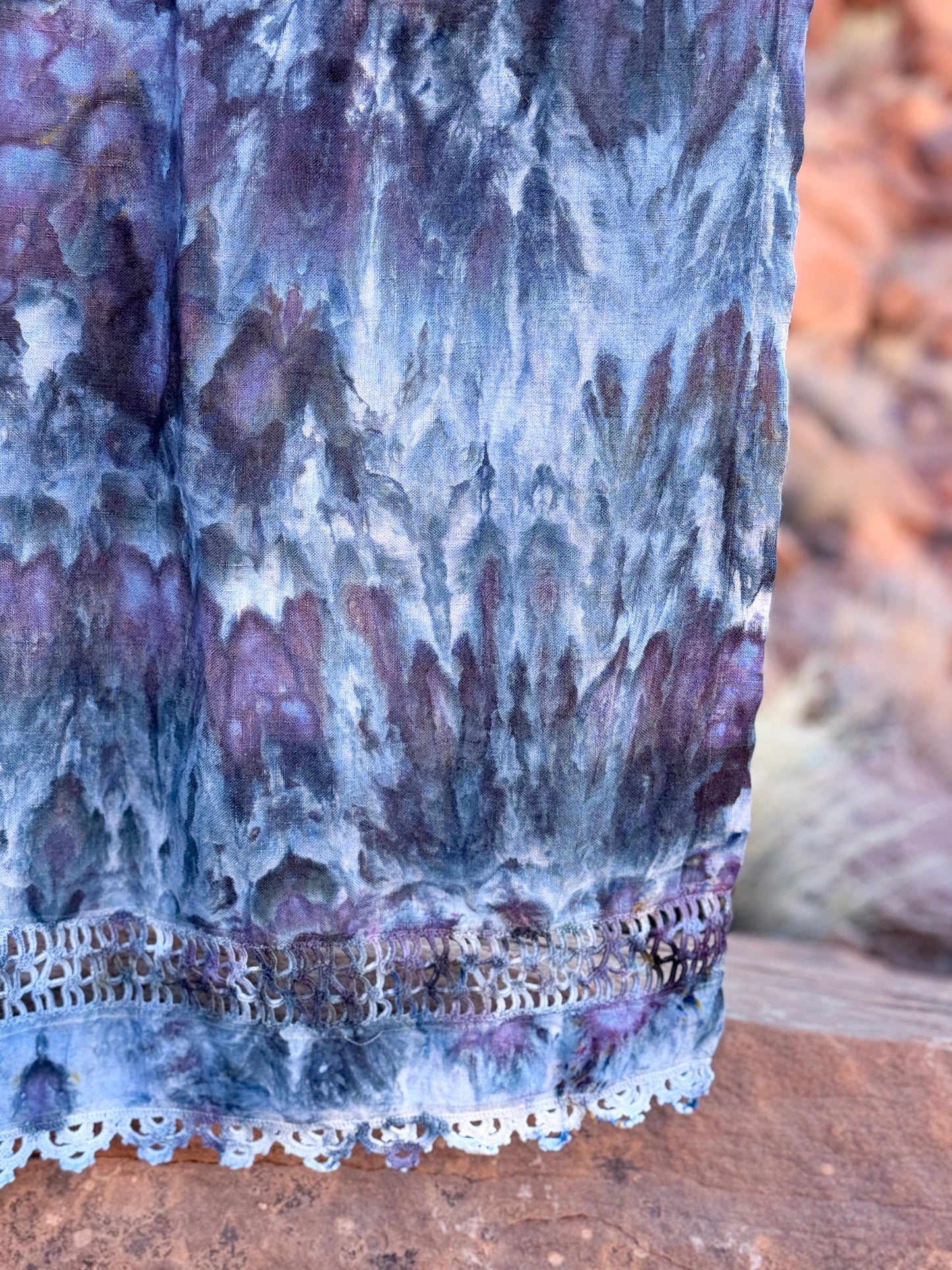 Upcycled Vintage Linen Textile
