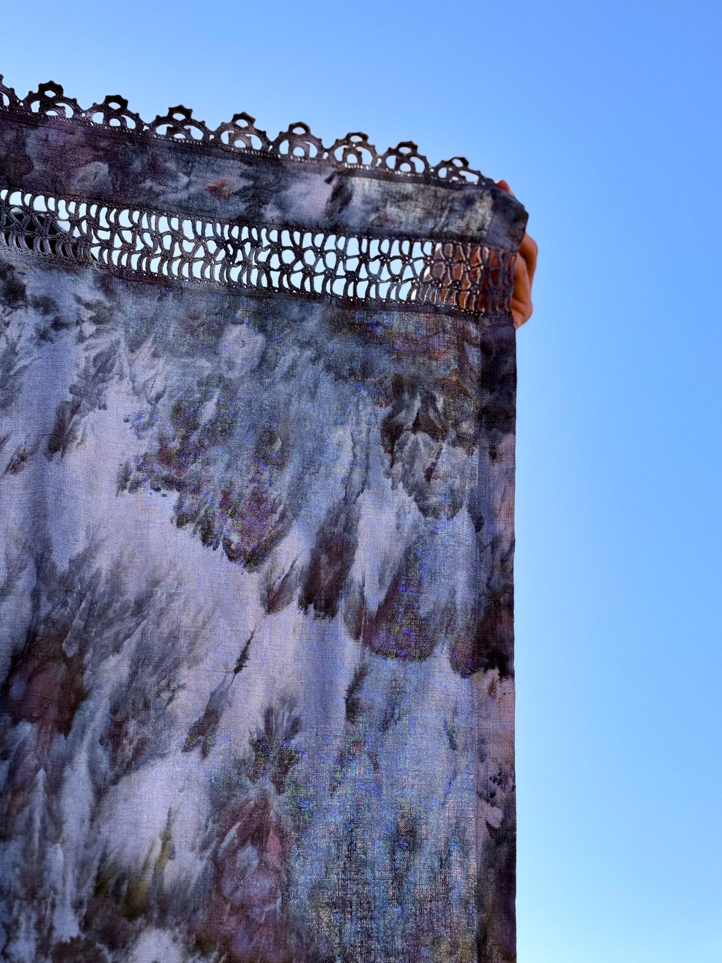 Upcycled Vintage Linen Textile