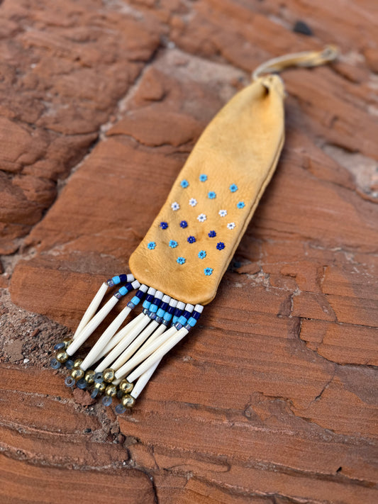 Vintage Beaded Medicine Bag