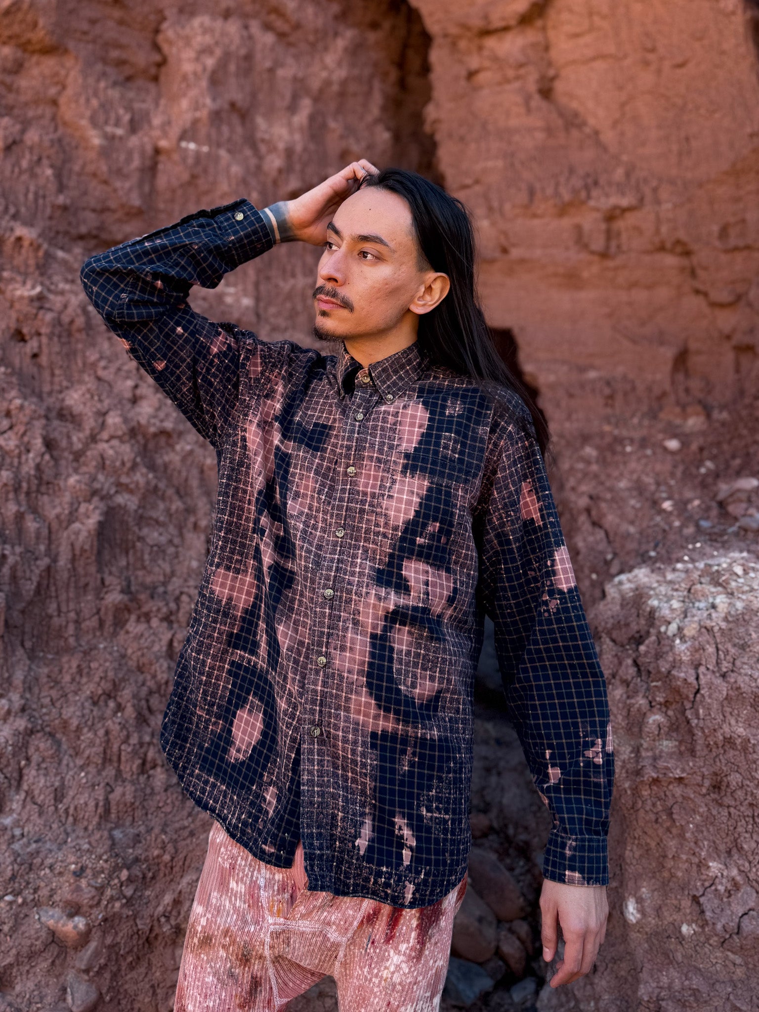 Upcycled Vintage Plaid Flannel Shirt - 11 of 44