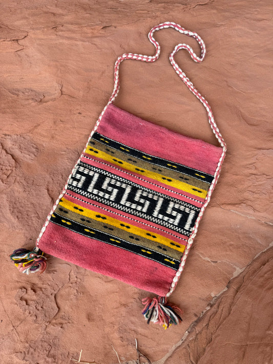 VINTAGE MEXICAN HANDWOVEN BAG