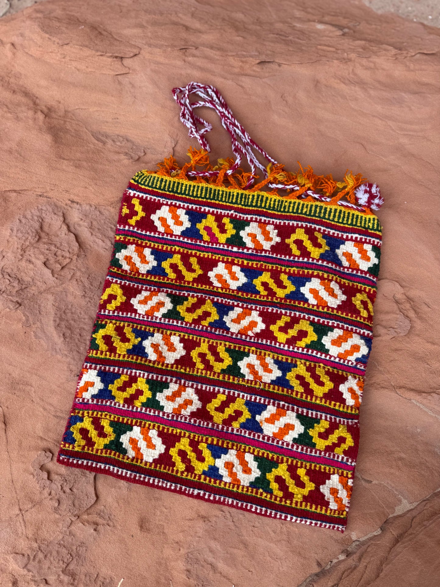 VINTAGE MEXICAN HANDWOVEN BAG