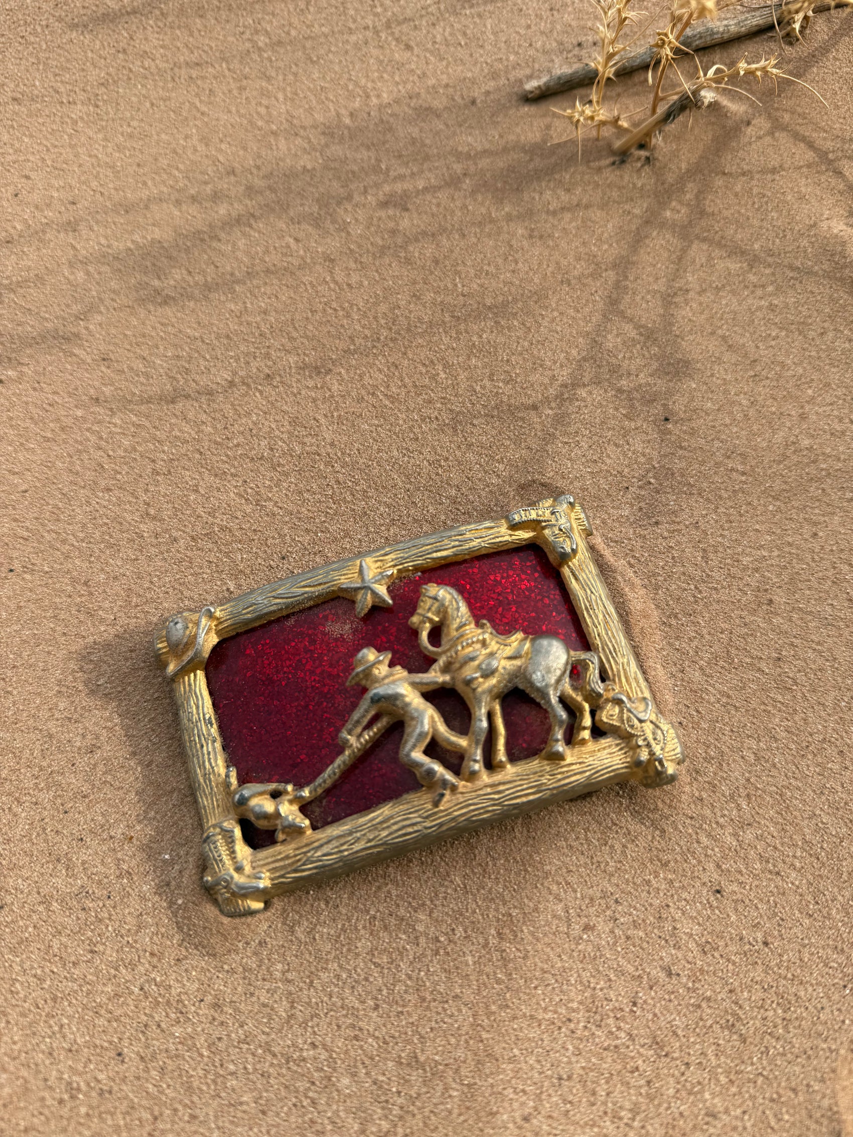 Vintage Rodeo Belt Buckle