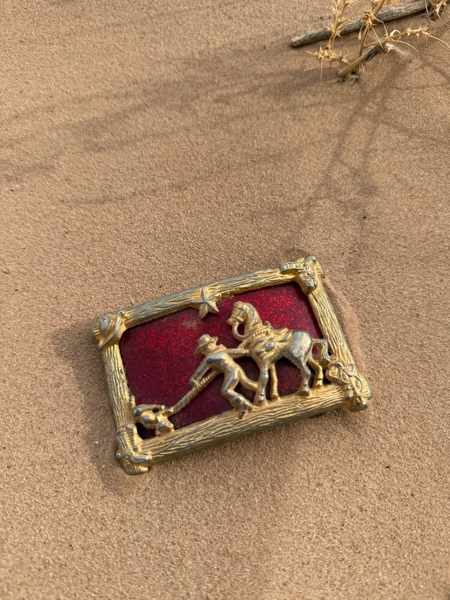 Vintage Rodeo Belt Buckle
