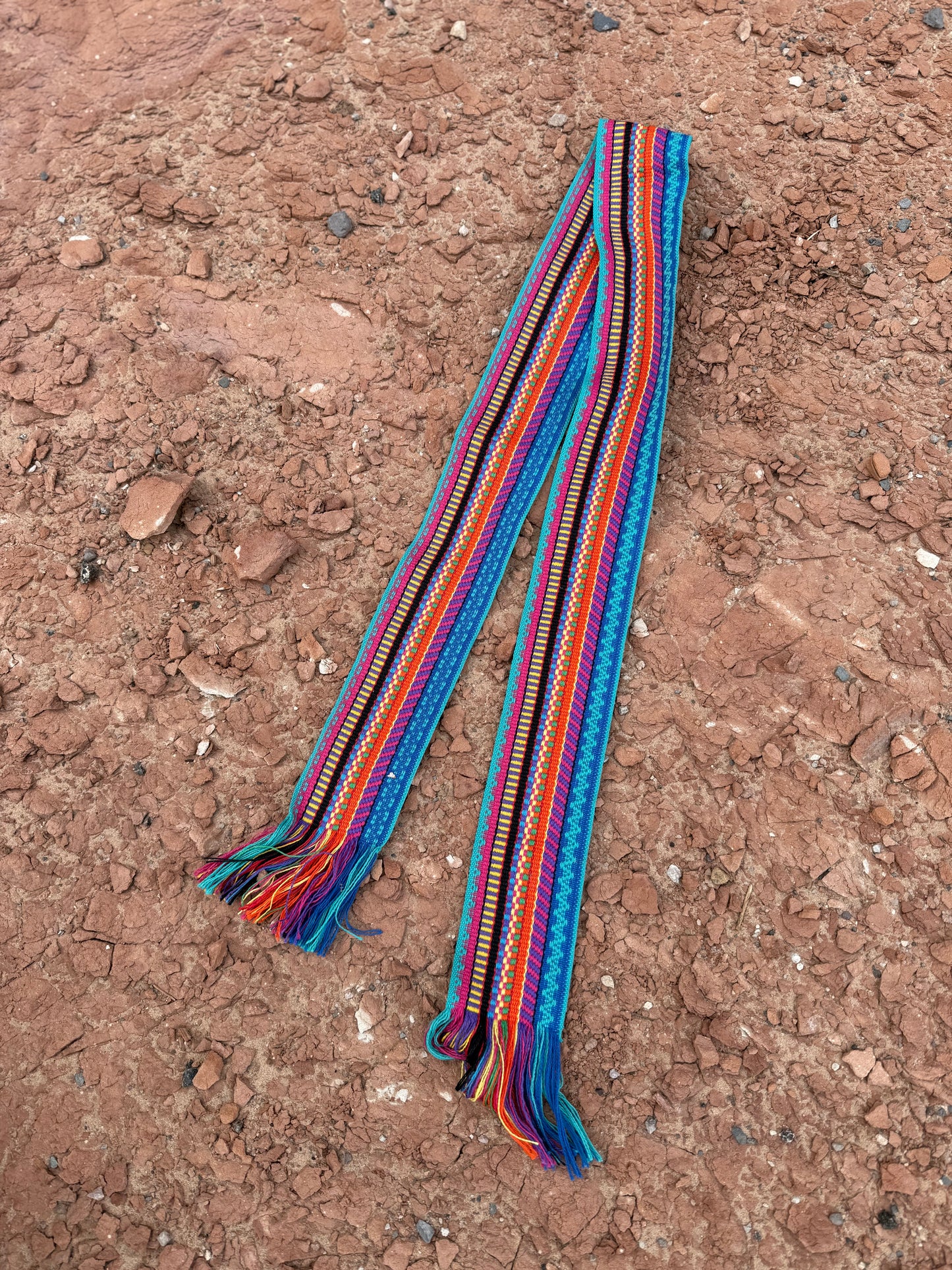 Vintage Handwoven Sash Belt