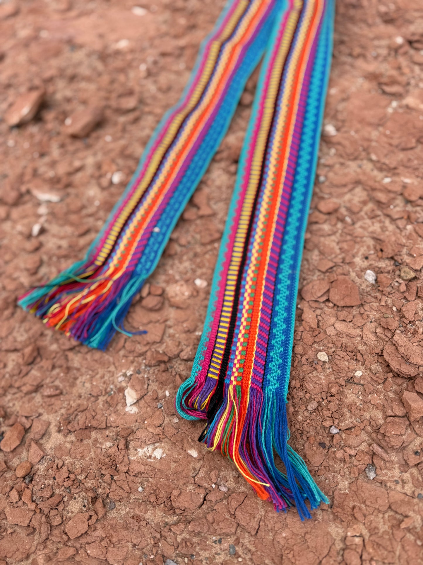Vintage Handwoven Sash Belt