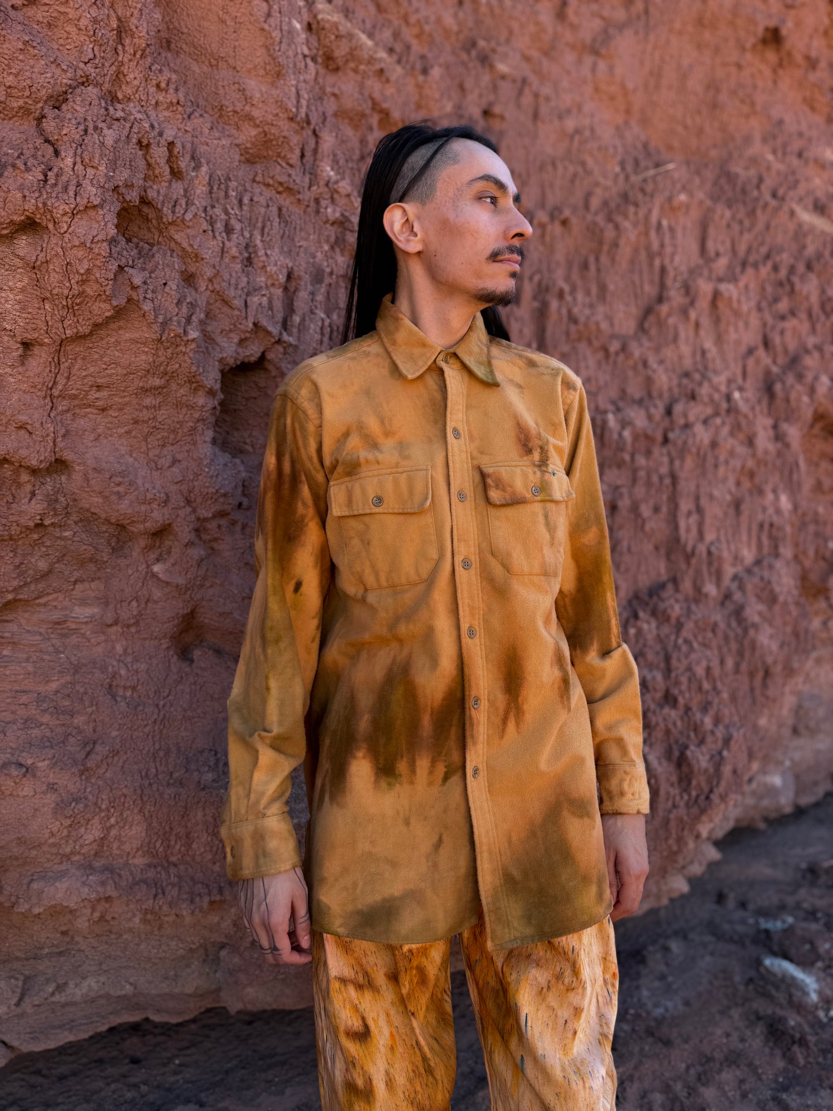 Upcycled Vintage Moleskin Shirtjacket - 28 of 44