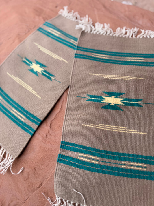 Vintage Handwoven Mats (Set of 2)