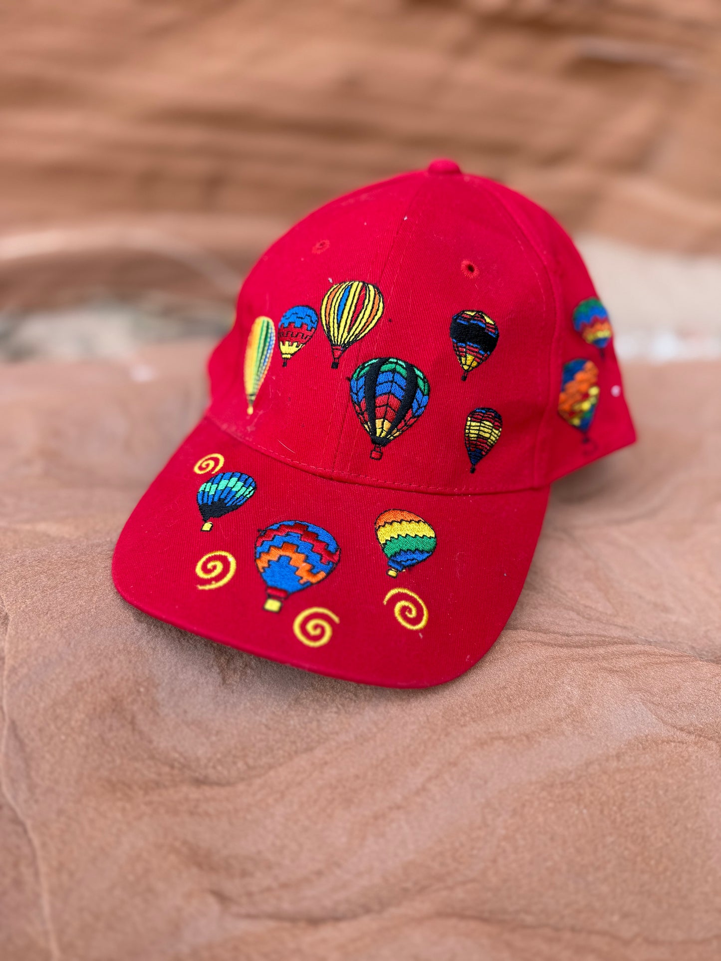 Vintage Balloon Fest Adjustable Cap